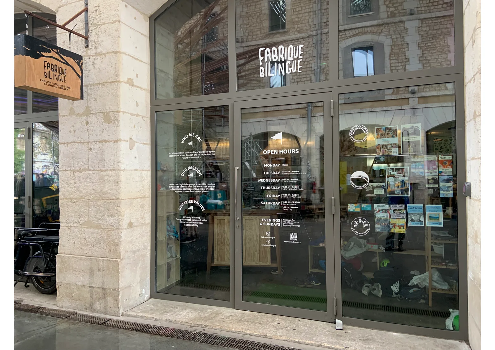 Fabrique Bilingue — culture guide Bordeaux