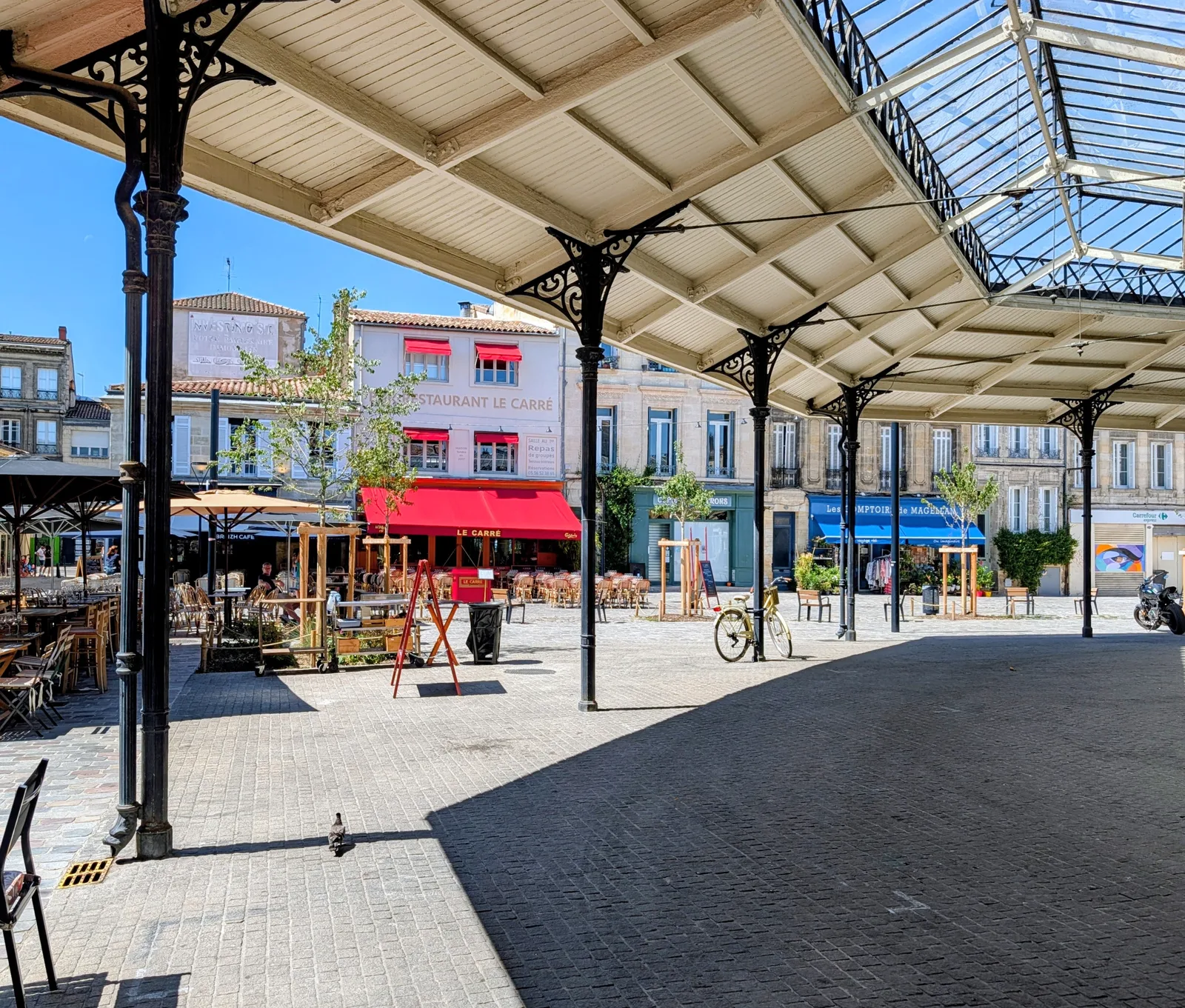Main view at Halle des Chartrons Bordeaux — travel photo