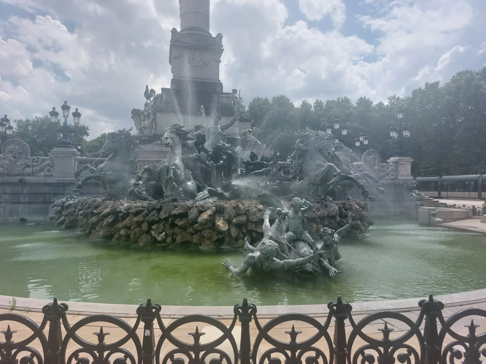 Interior at Monument aux Girondins Bordeaux — travel photo