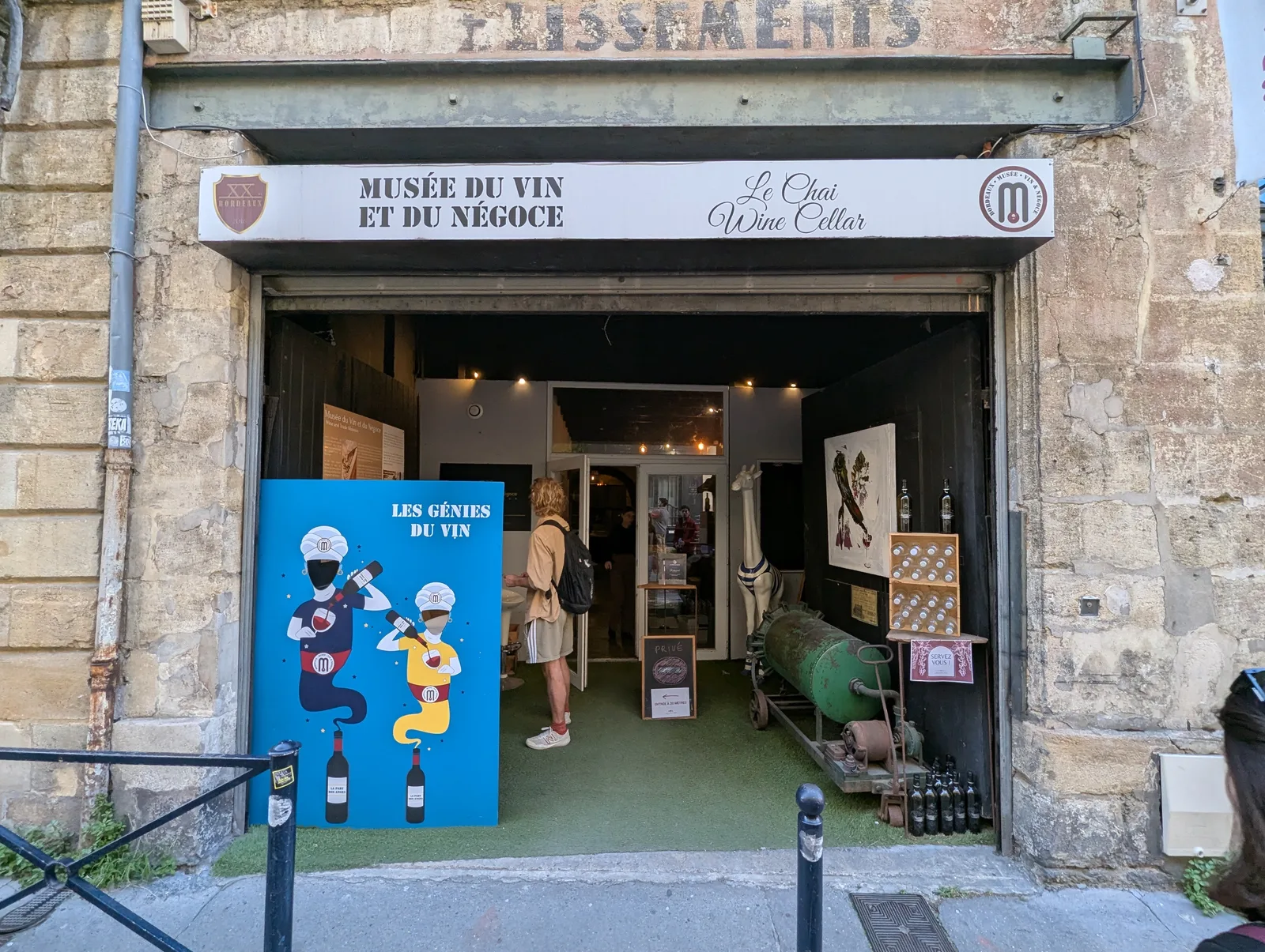Atmosphere at Musée du Vin et du Négoce de Bordeaux Bordeaux — travel photo