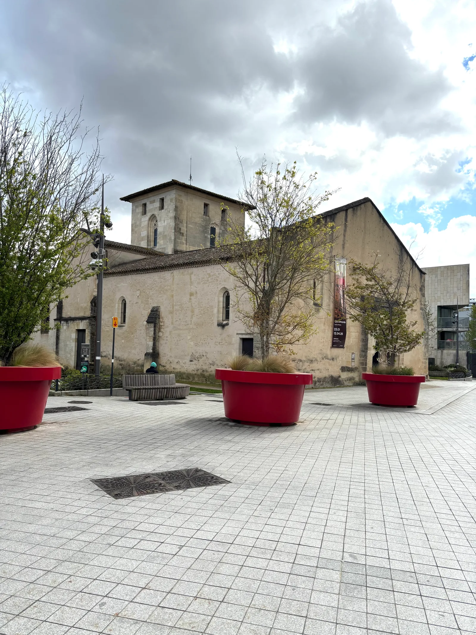 Main view at Old St. Vincent Church Bordeaux — travel photo