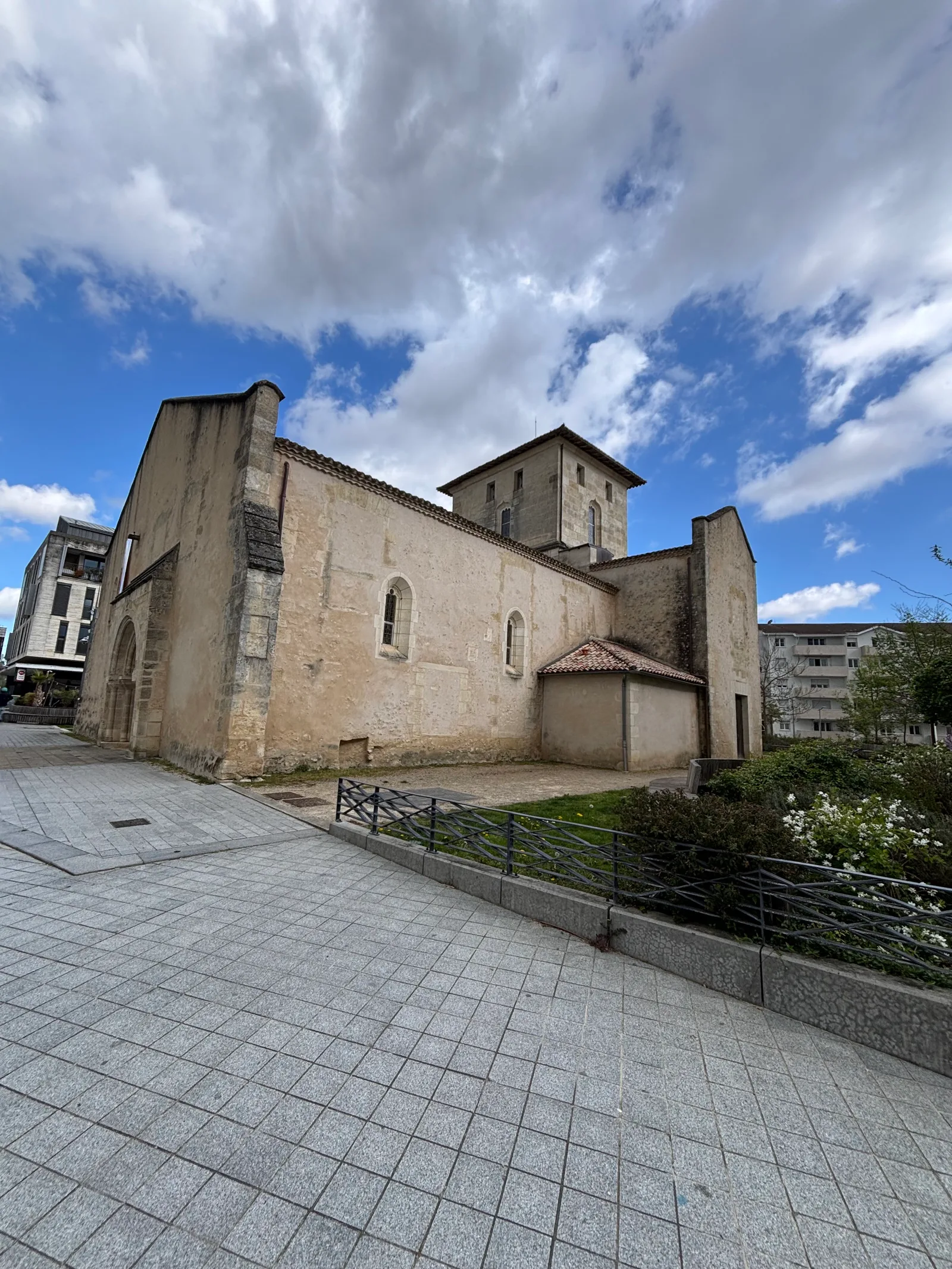 Atmosphere at Old St. Vincent Church Bordeaux — travel photo