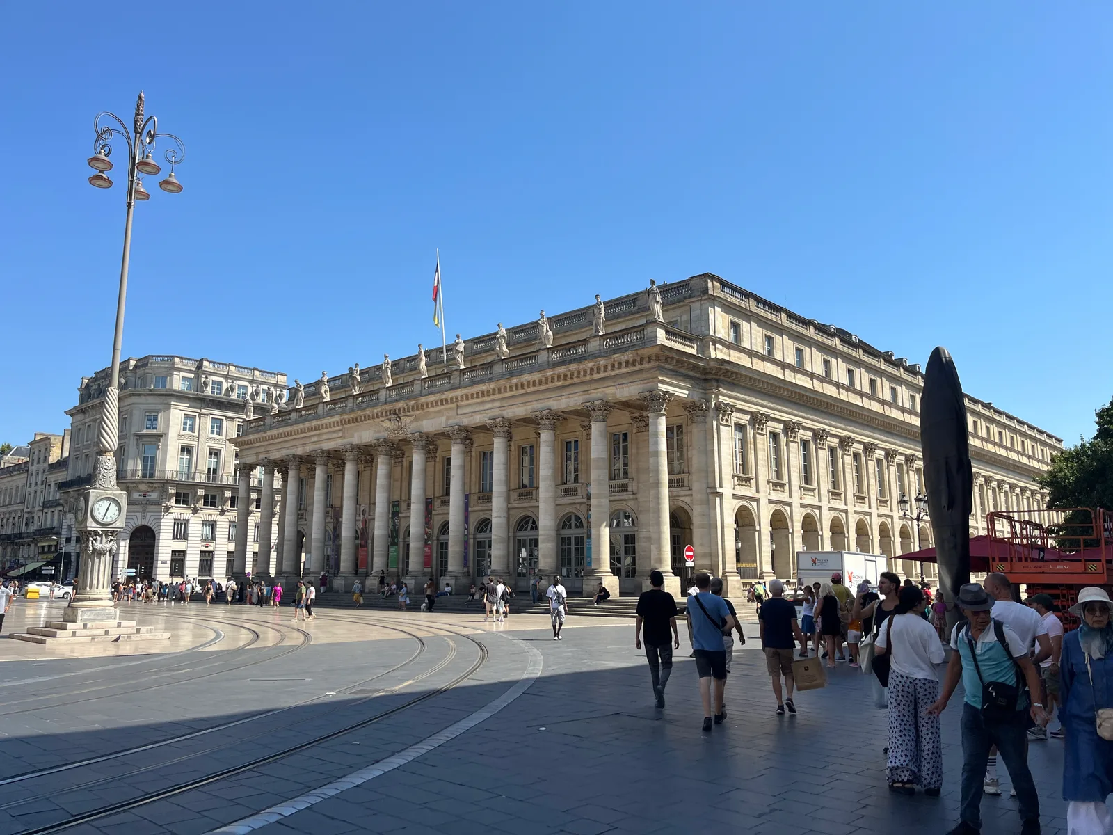 Main view at Opéra National de Bordeaux - Grand-Théâtre Bordeaux — travel photo