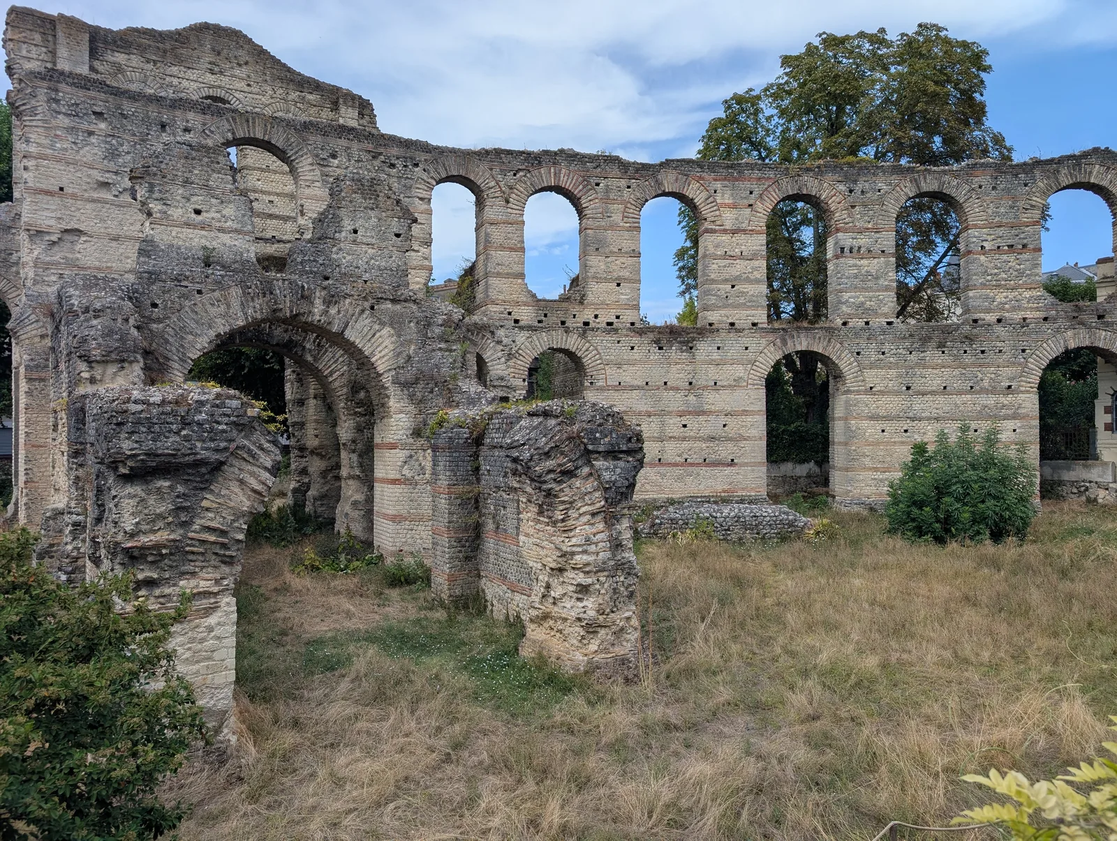 Main view at Palais Gallien Bordeaux — travel photo