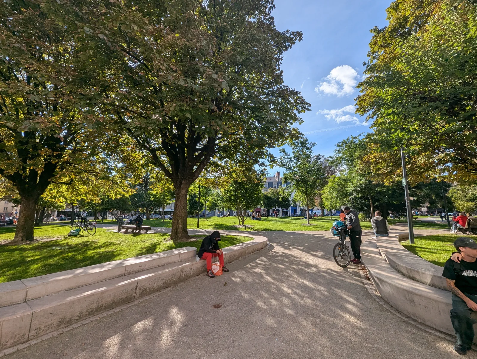 Main view at Place Gambetta Bordeaux — travel photo