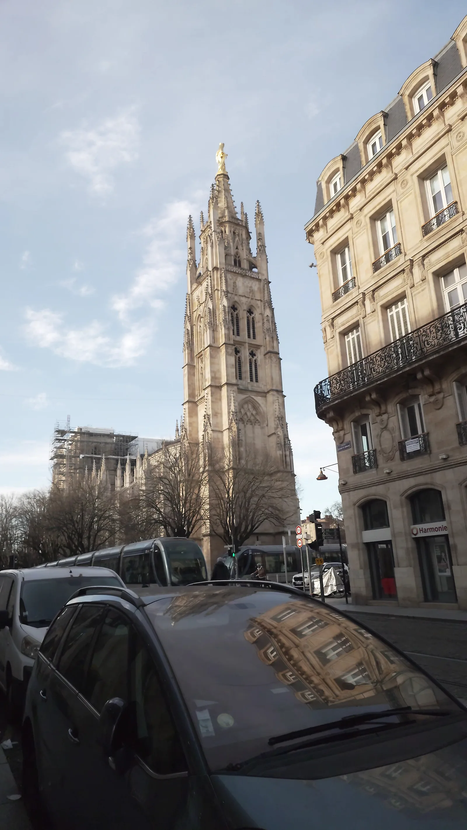 Details at Tour Pey Berland Bordeaux — travel photo