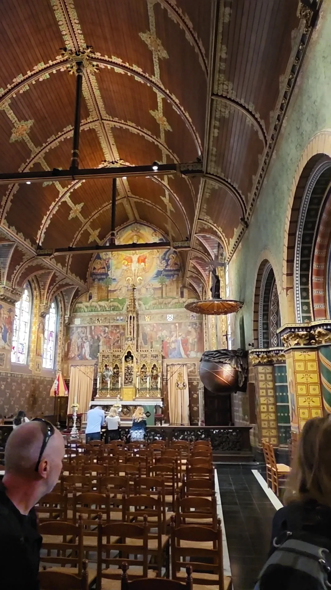 Main view at Basilica of the Holy Blood Brugge — travel photo