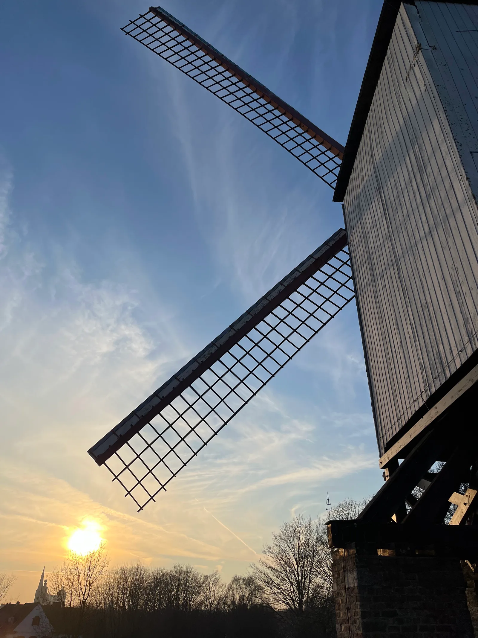 Main view at Bonne-Chière Mill Brugge — travel photo