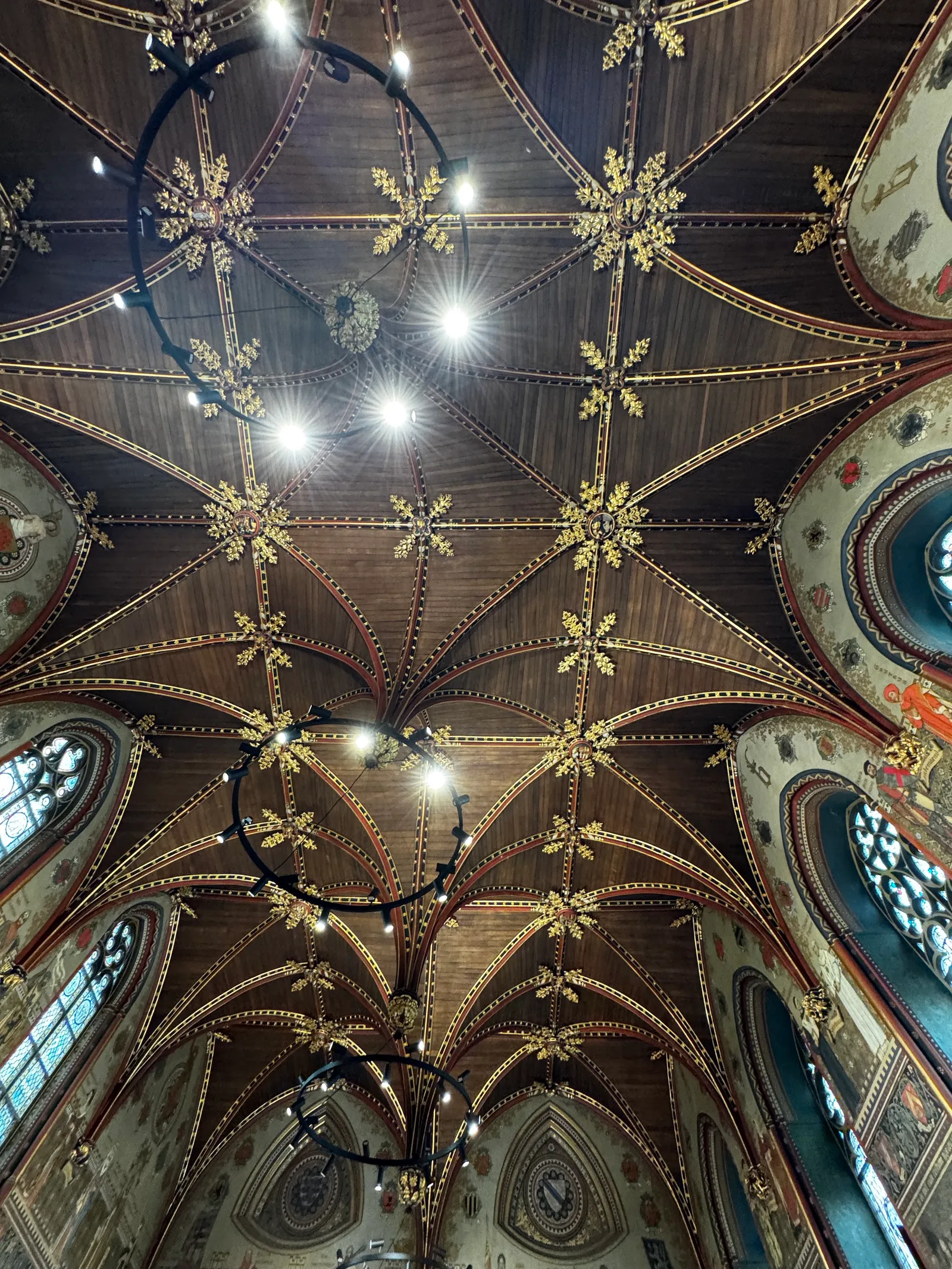 Interior at Bruges City Hall Brugge — travel photo