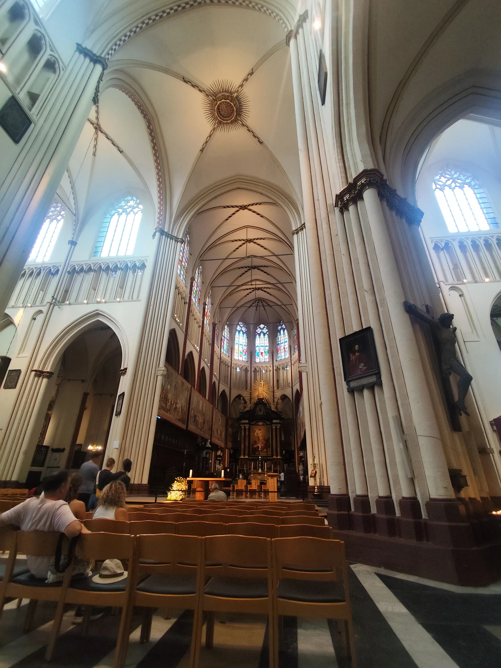 Main view at Church of Our Lady Brugge — travel photo