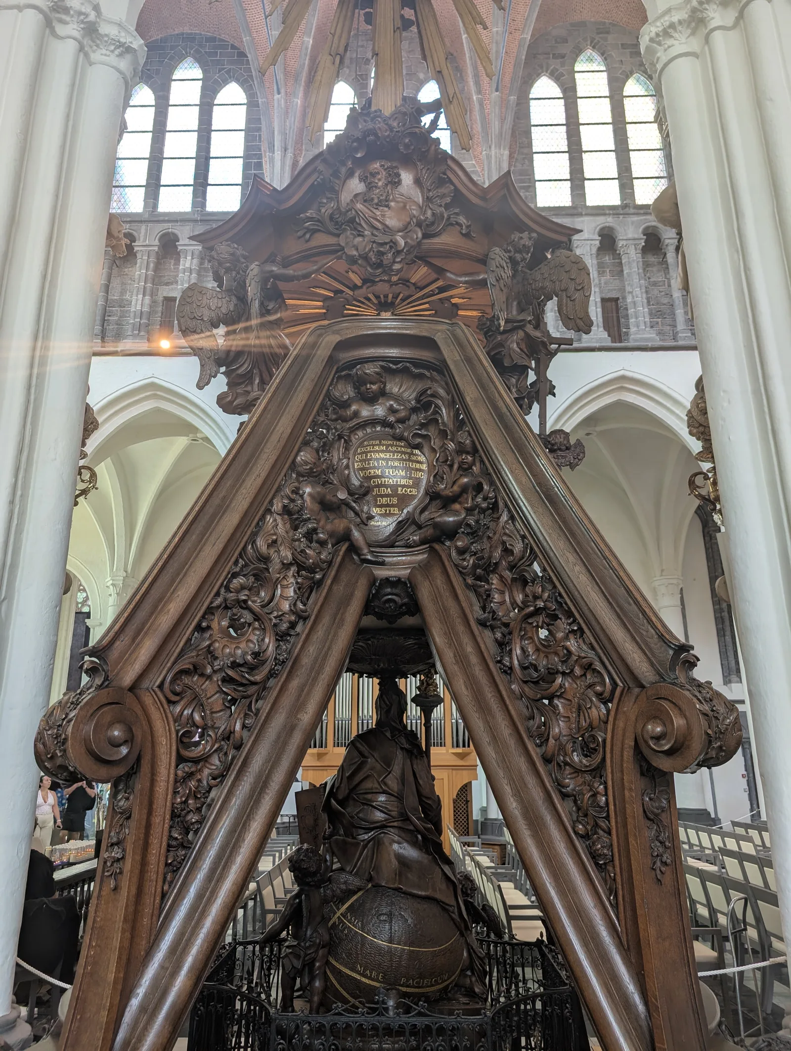 Atmosphere at Church of Our Lady Brugge — travel photo