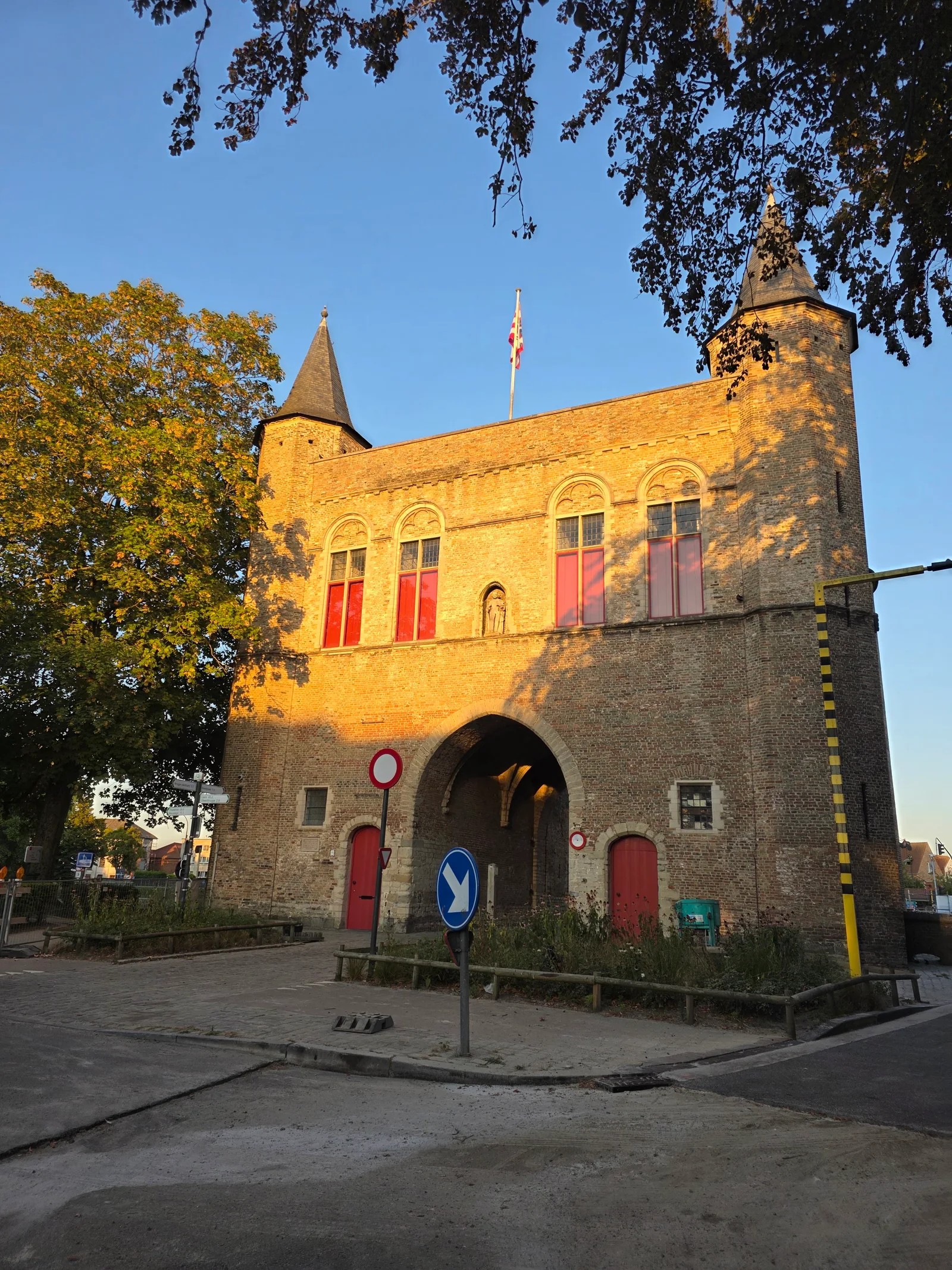 Main view at Gentpoort Brugge — travel photo