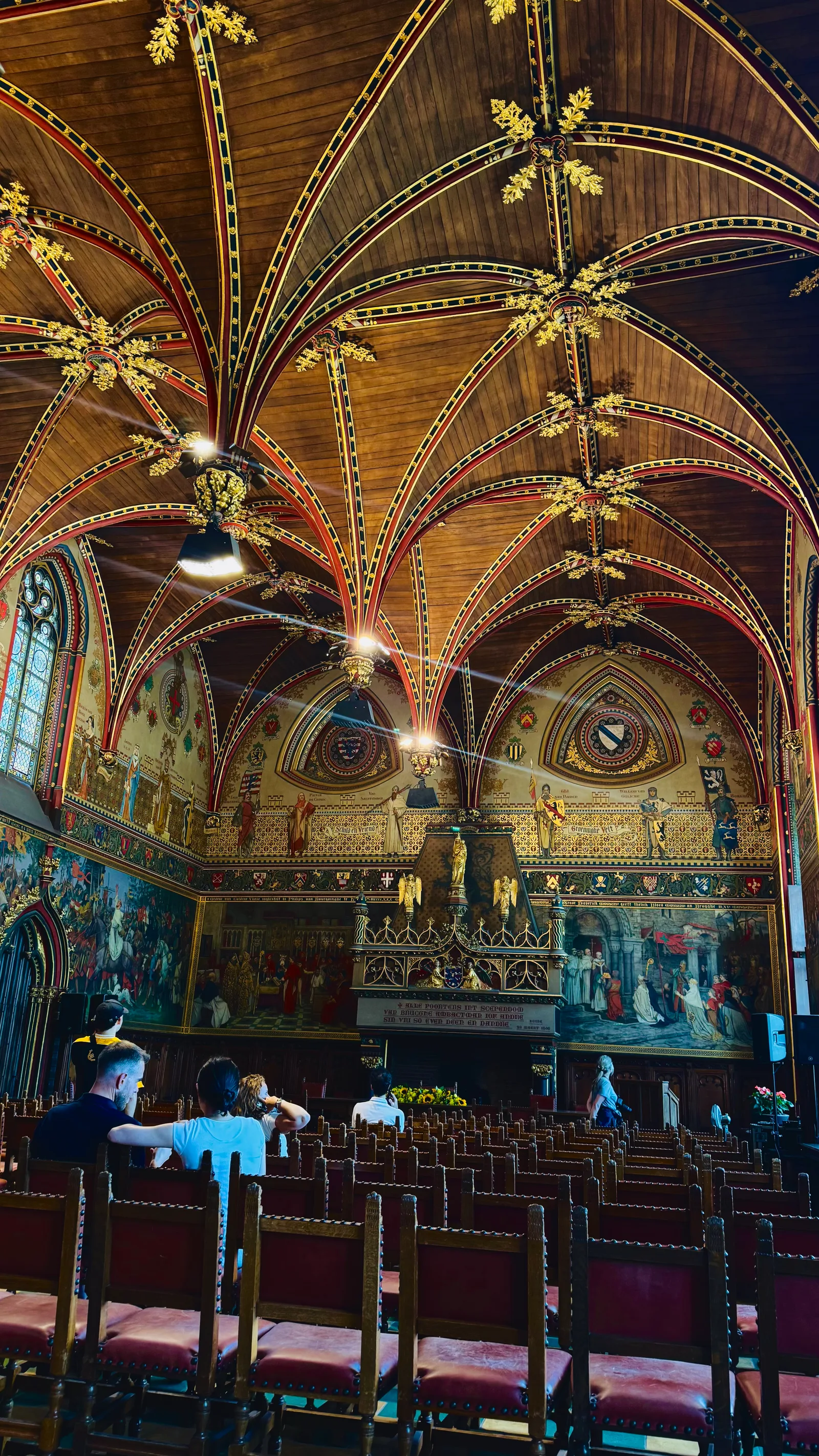 Interior at Gotische Zaal Brugge — travel photo