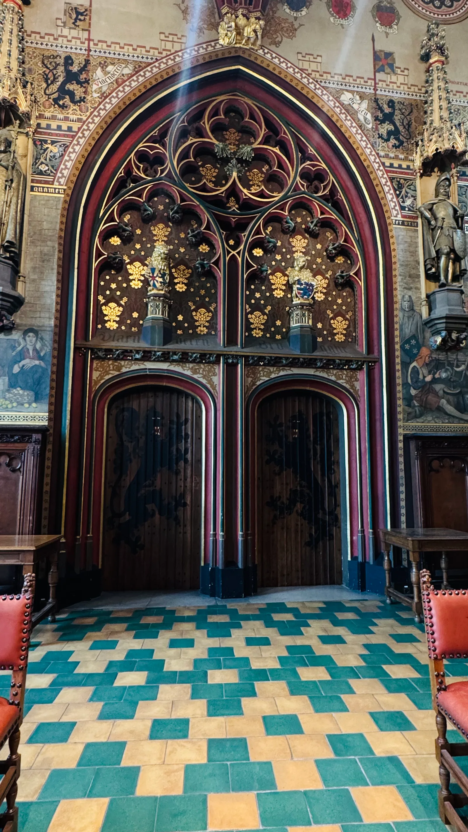 Details at Gotische Zaal Brugge — travel photo