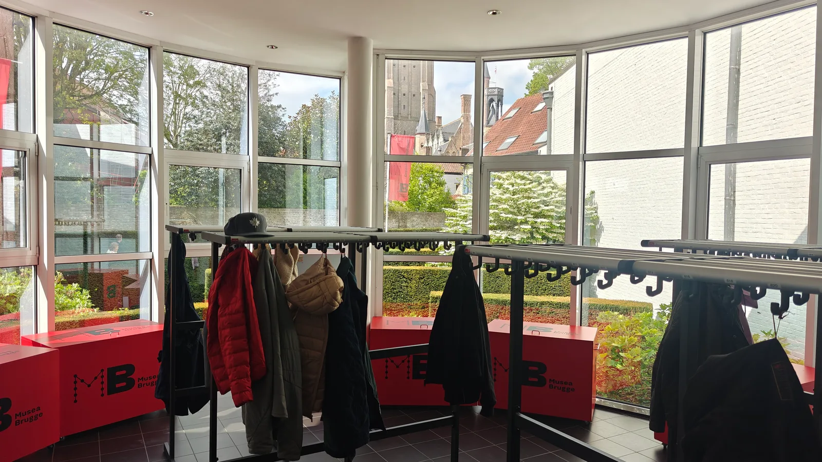 Atmosphere at Groeninge Museum Brugge — travel photo