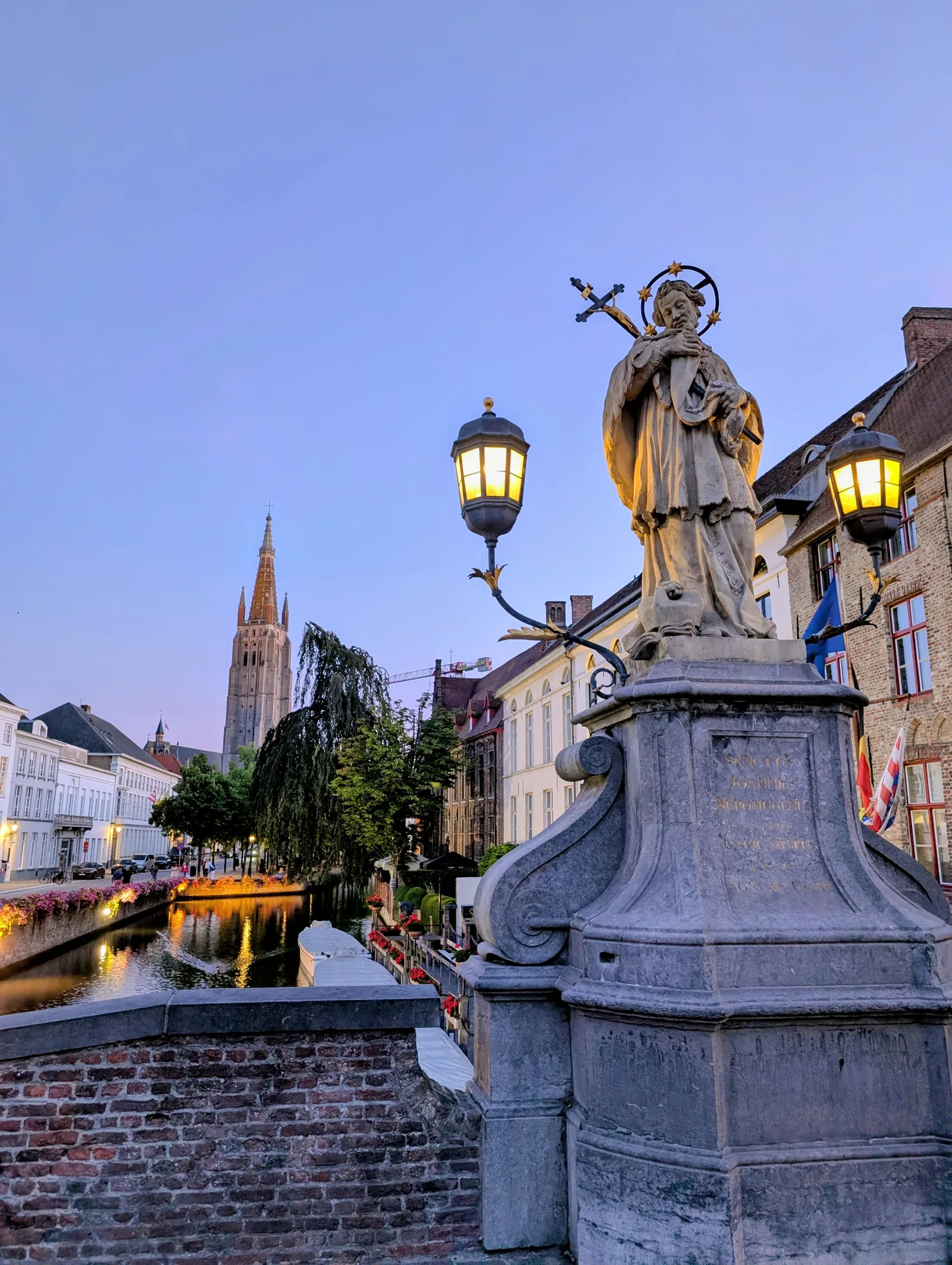 Main view at Heilige Sint Nepomuceno - Pieter Pepers Brugge — travel photo