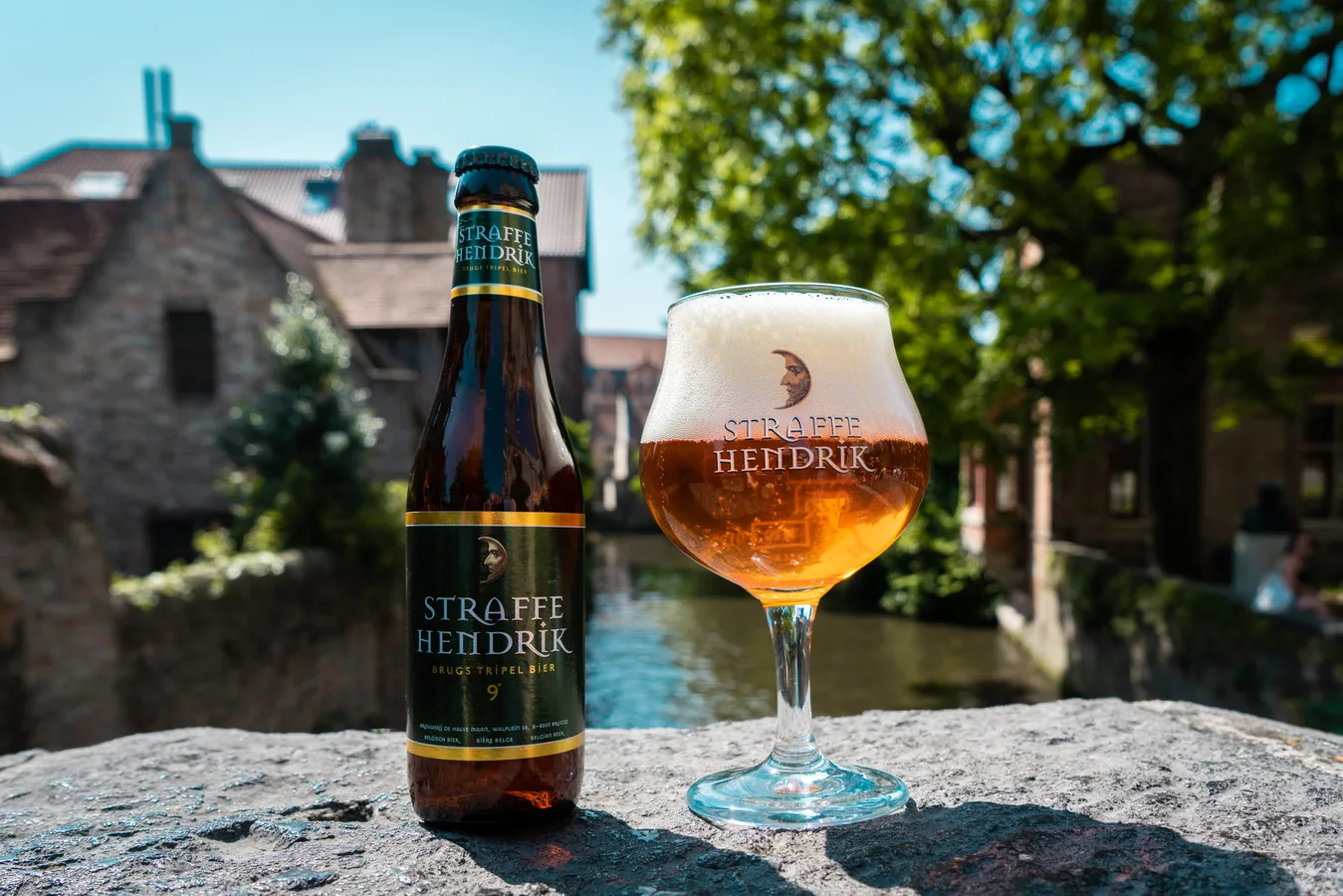 Interior at Huisbrouwerij De Halve Maan Brugge — travel photo