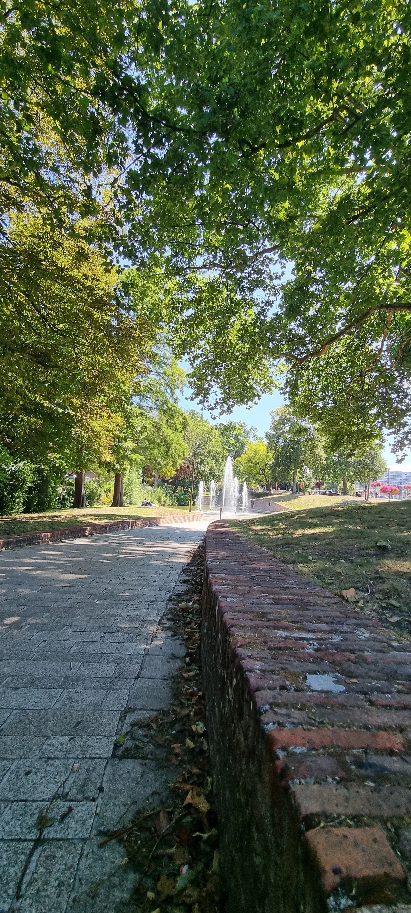 Details at King Albert I Park Brugge — travel photo