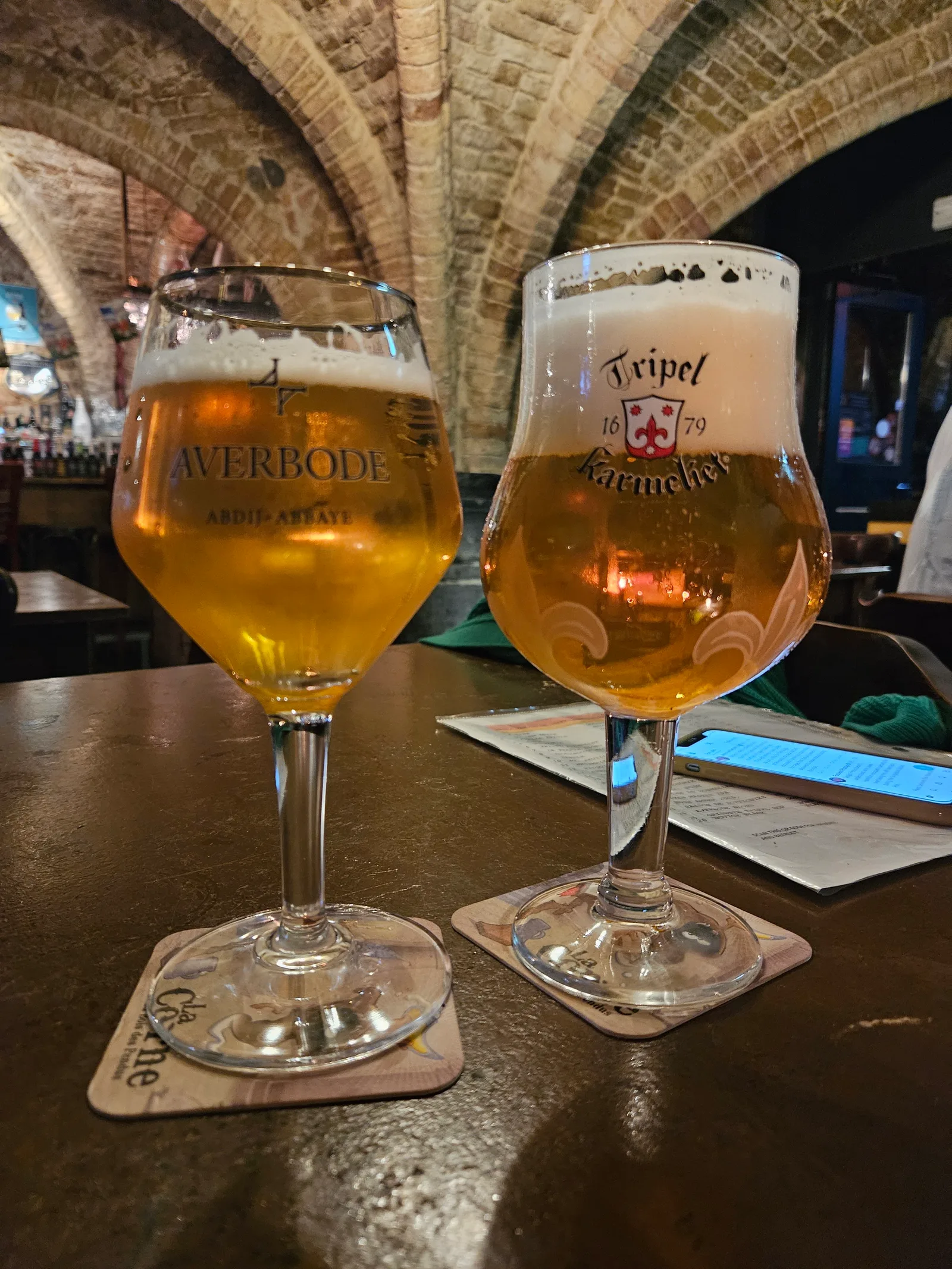 Interior at Le Trappiste Brugge — travel photo