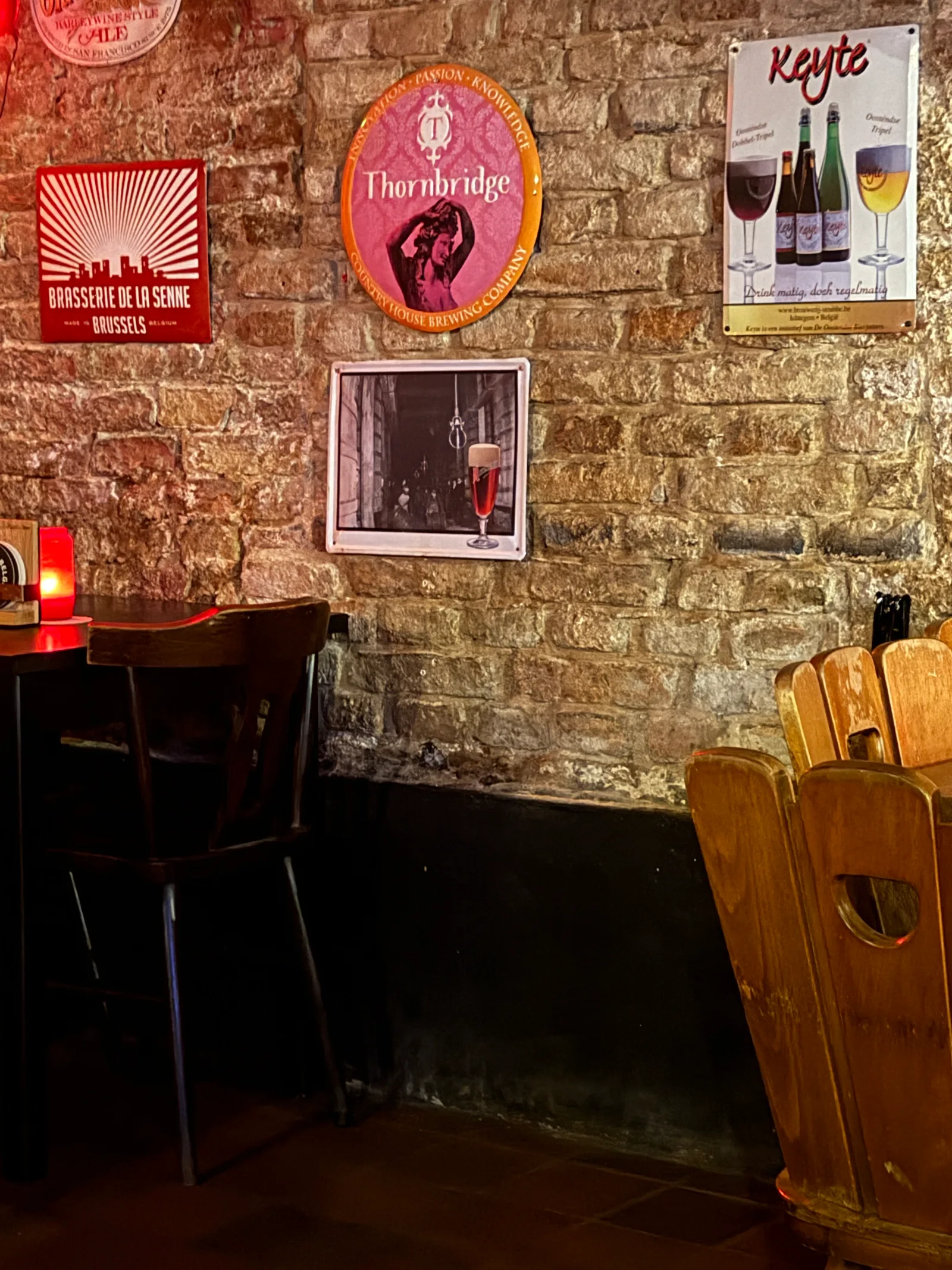 Atmosphere at Le Trappiste Brugge — travel photo