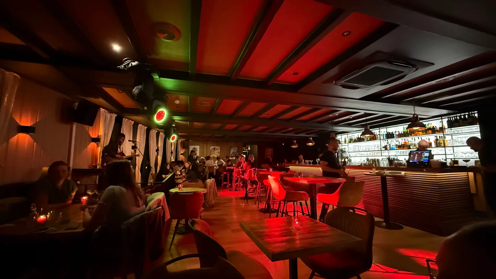Main view at ODA Rooftop Bar Brugge — travel photo