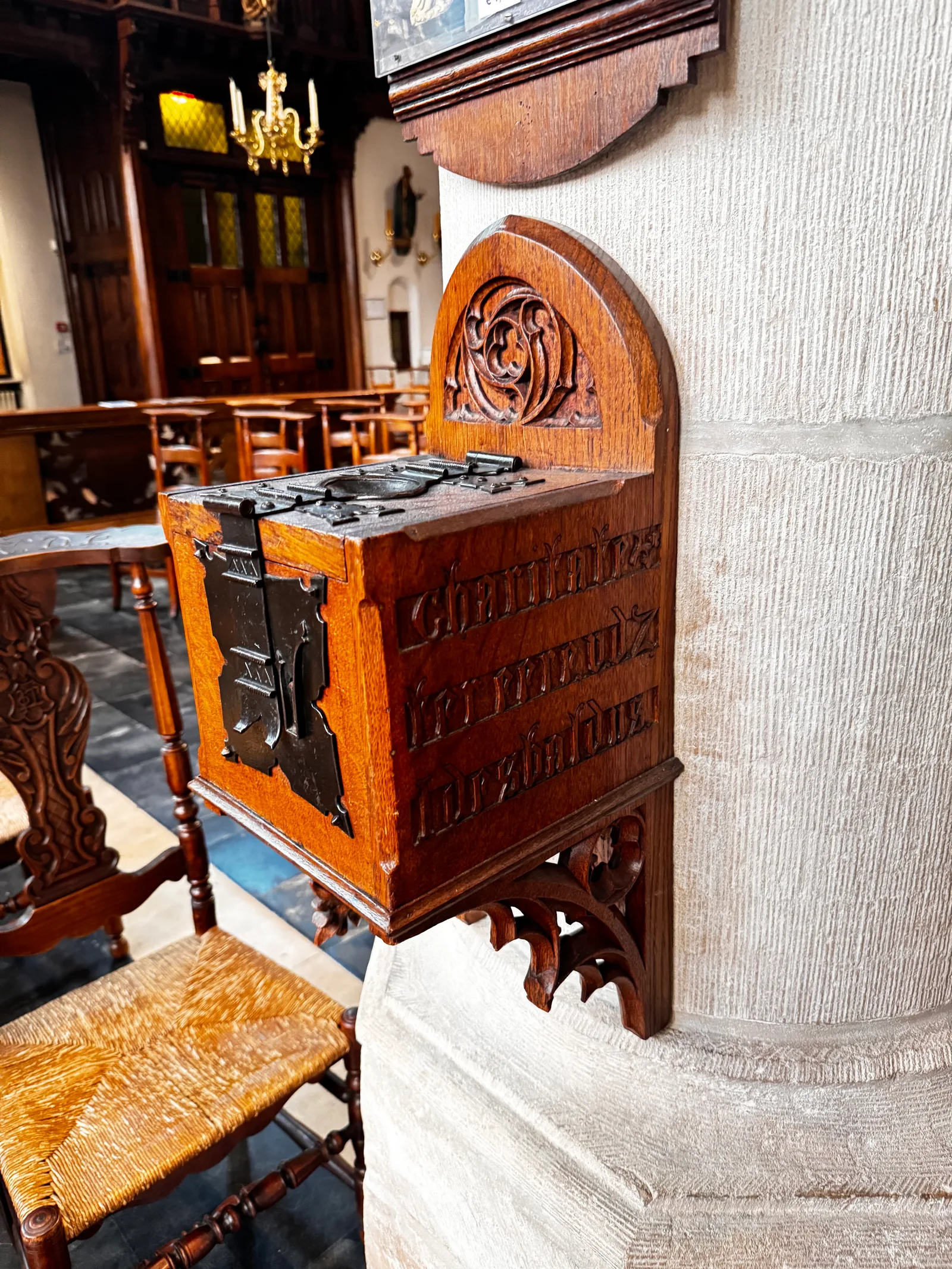 Details at Our Lady of the Pottery Brugge — travel photo