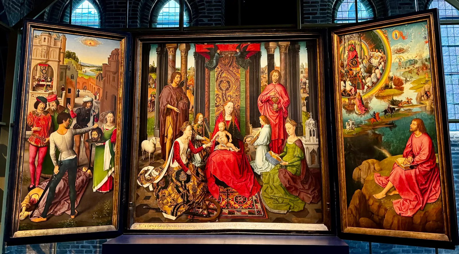 Details at Saint John’s Hospital Brugge — travel photo