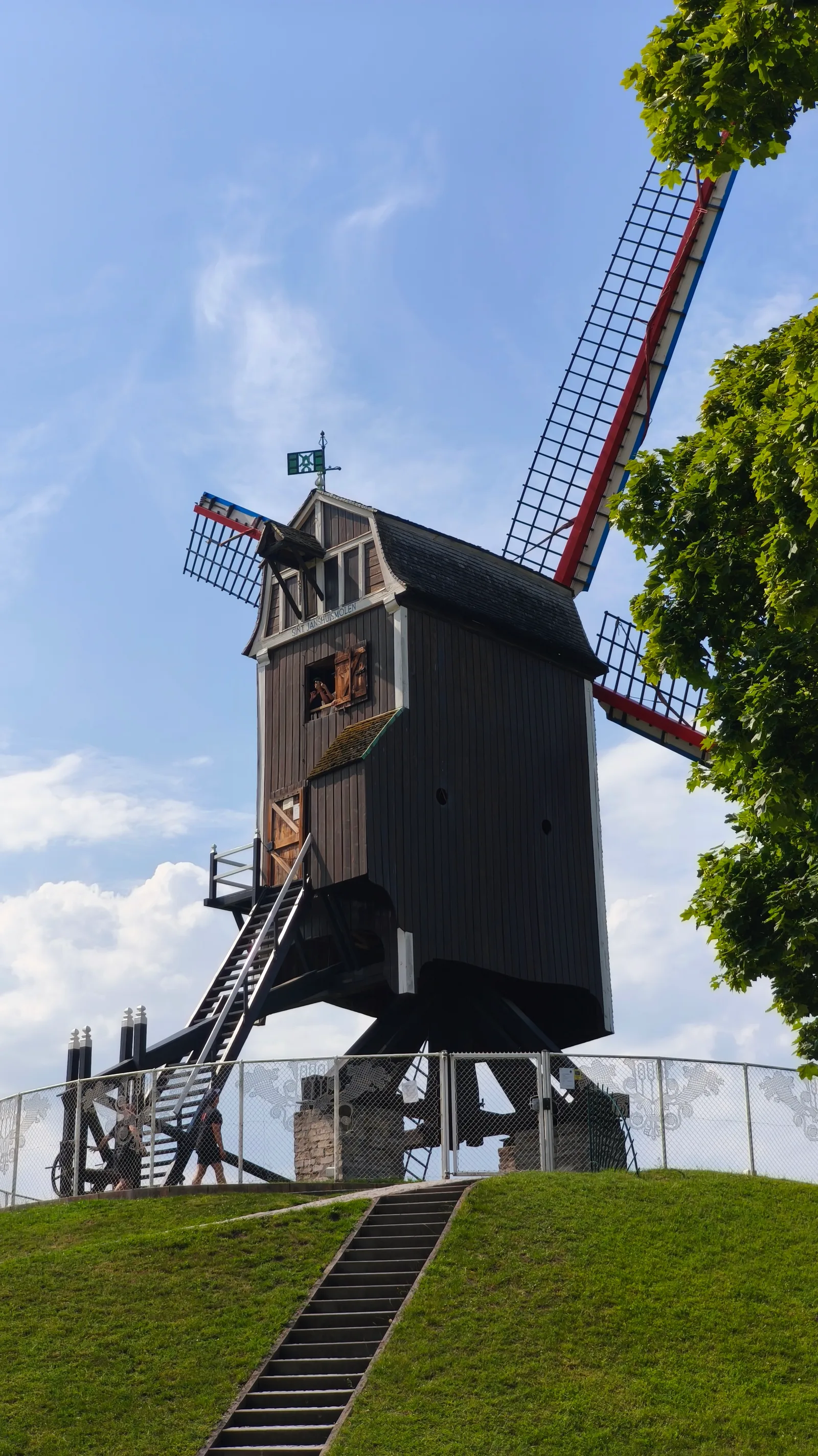 Interior at Sint-Janshuismolen Brugge — travel photo