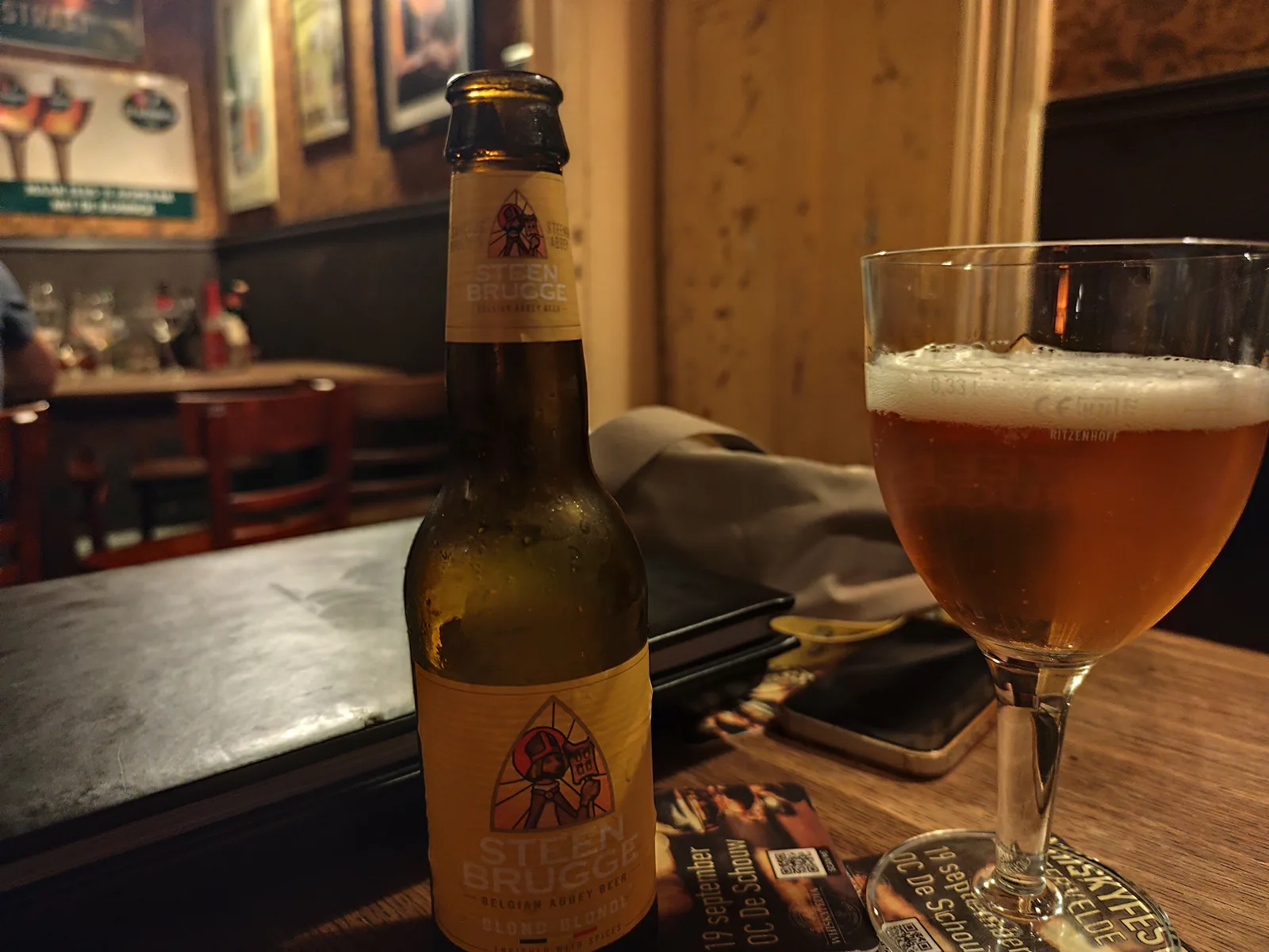 Details at 't Brugs Beertje Brugge — travel photo