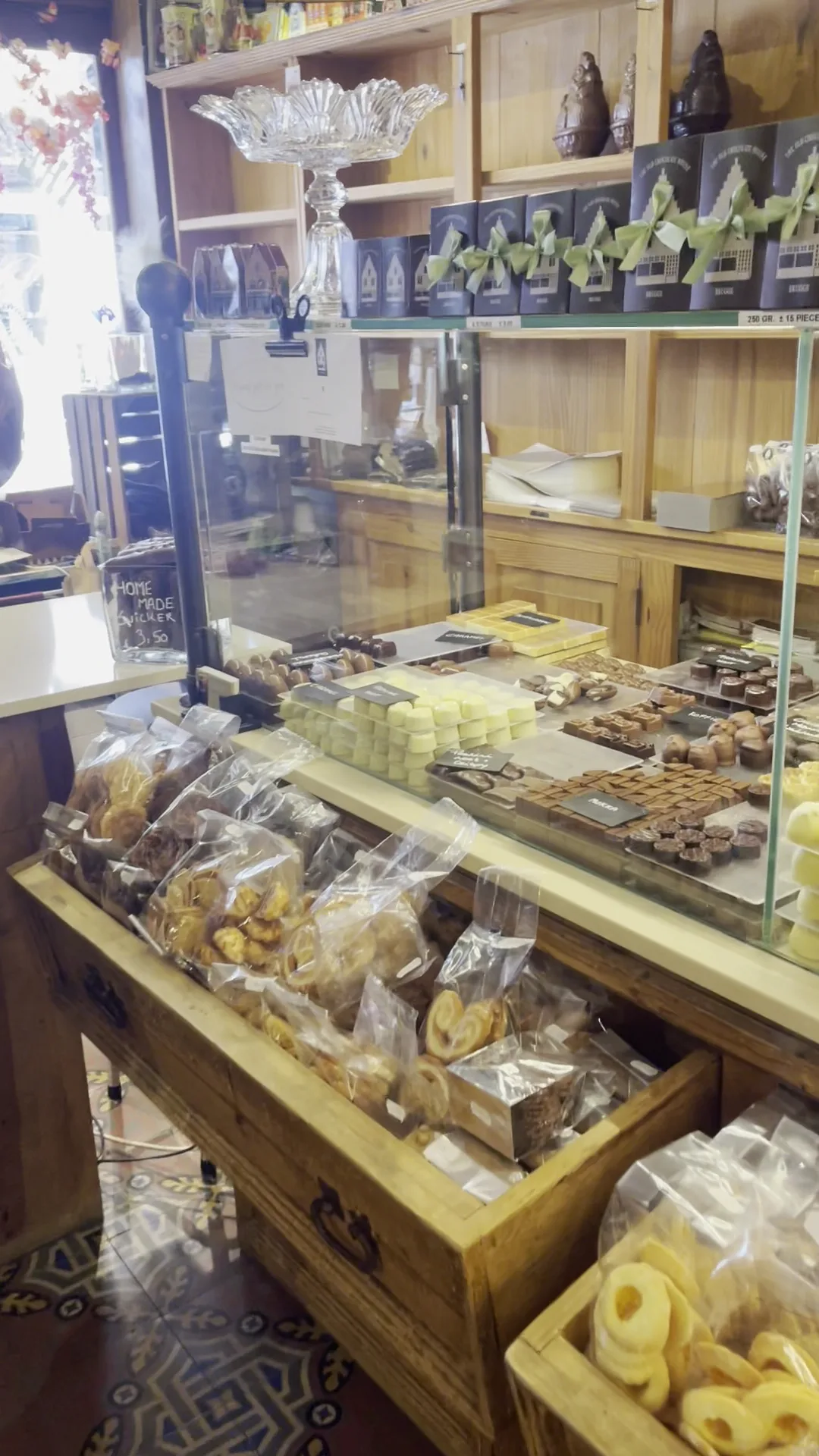 Interior at The Old Chocolate House Brugge — travel photo