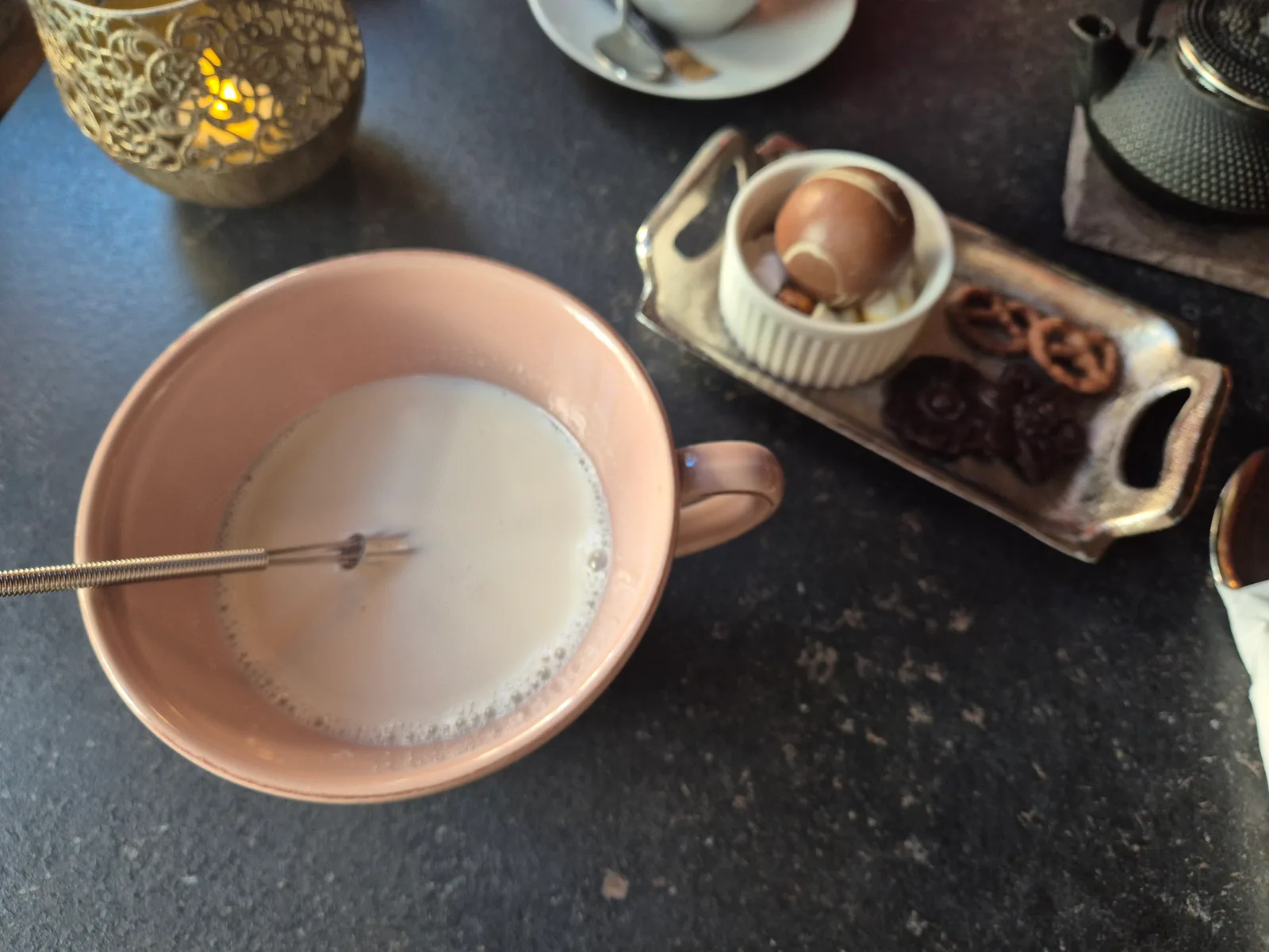 Atmosphere at The Old Chocolate House Brugge — travel photo