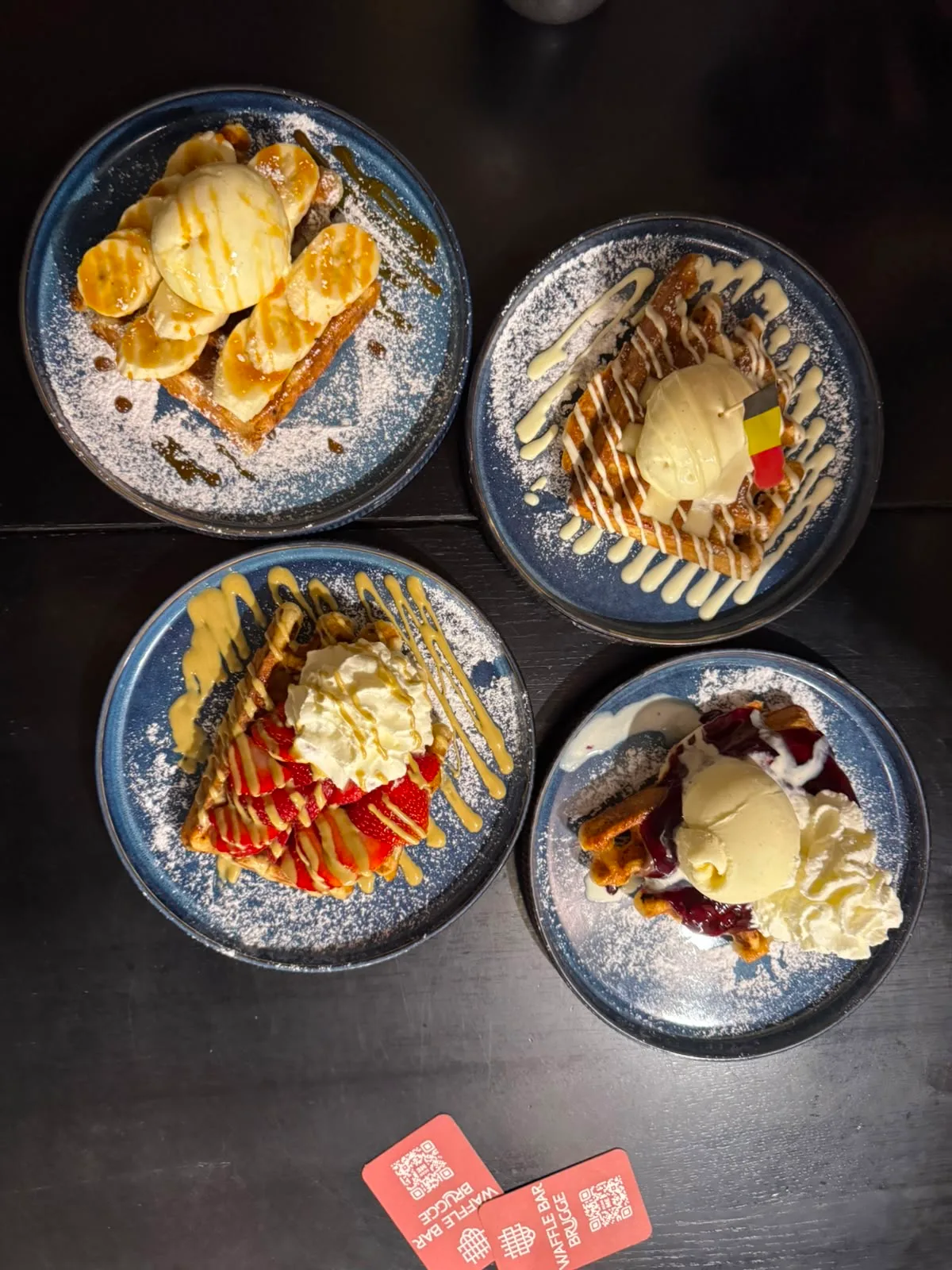 Atmosphere at Waffle Bar Brugge Brugge — travel photo
