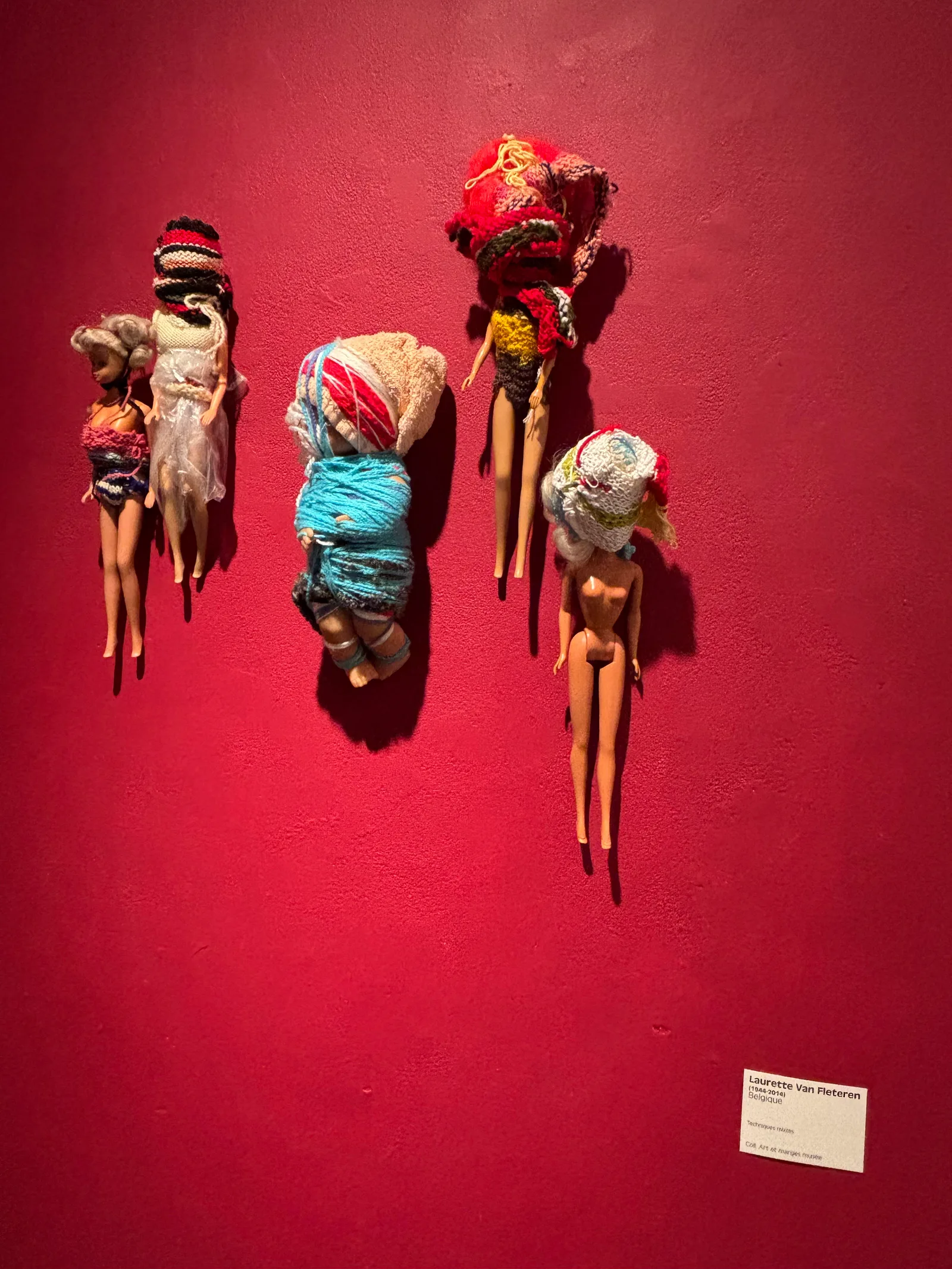 Interior at Art & marges museum Brussels — travel photo