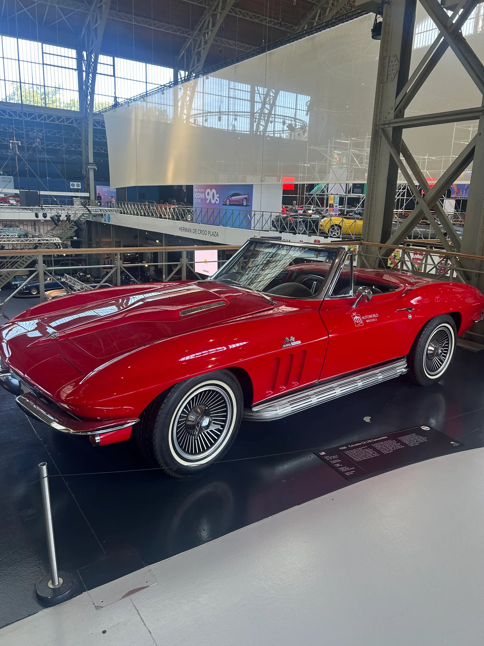 Main view at Autoworld | Brussels Brussels — travel photo