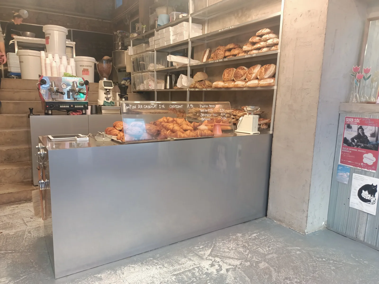 Main view at Bakkerij Pinpin Brussels — travel photo