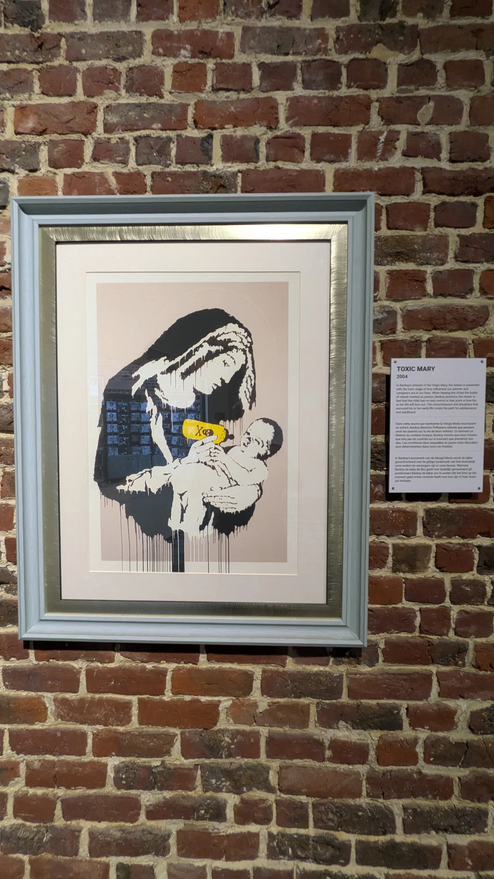 Main view at Banksy Museum - Bruxelles Brussels — travel photo