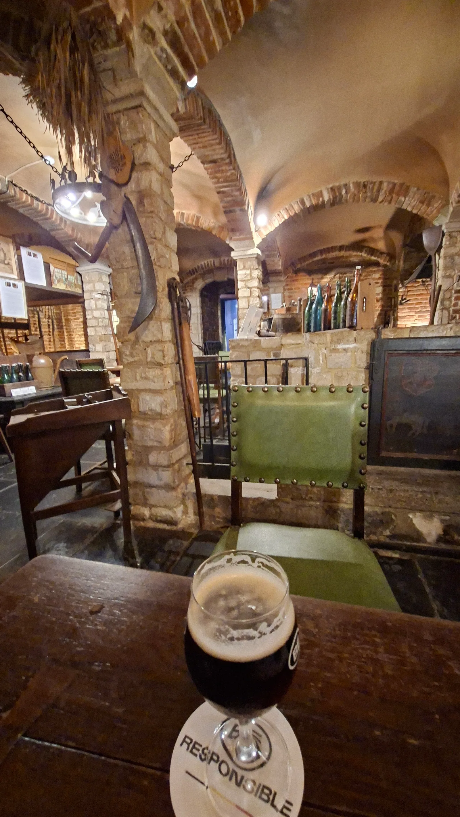 Atmosphere at Belgian Brewers Museum Brussels — travel photo