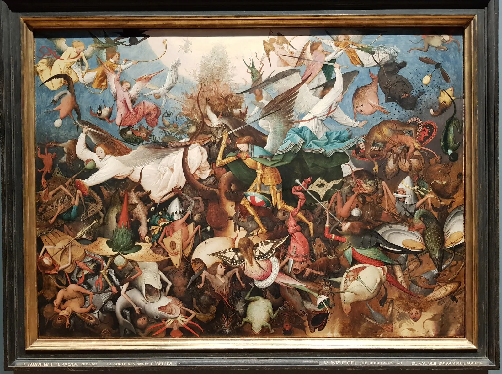 Interior at Belgium Royal Museums of Fine Arts Brussels — travel photo