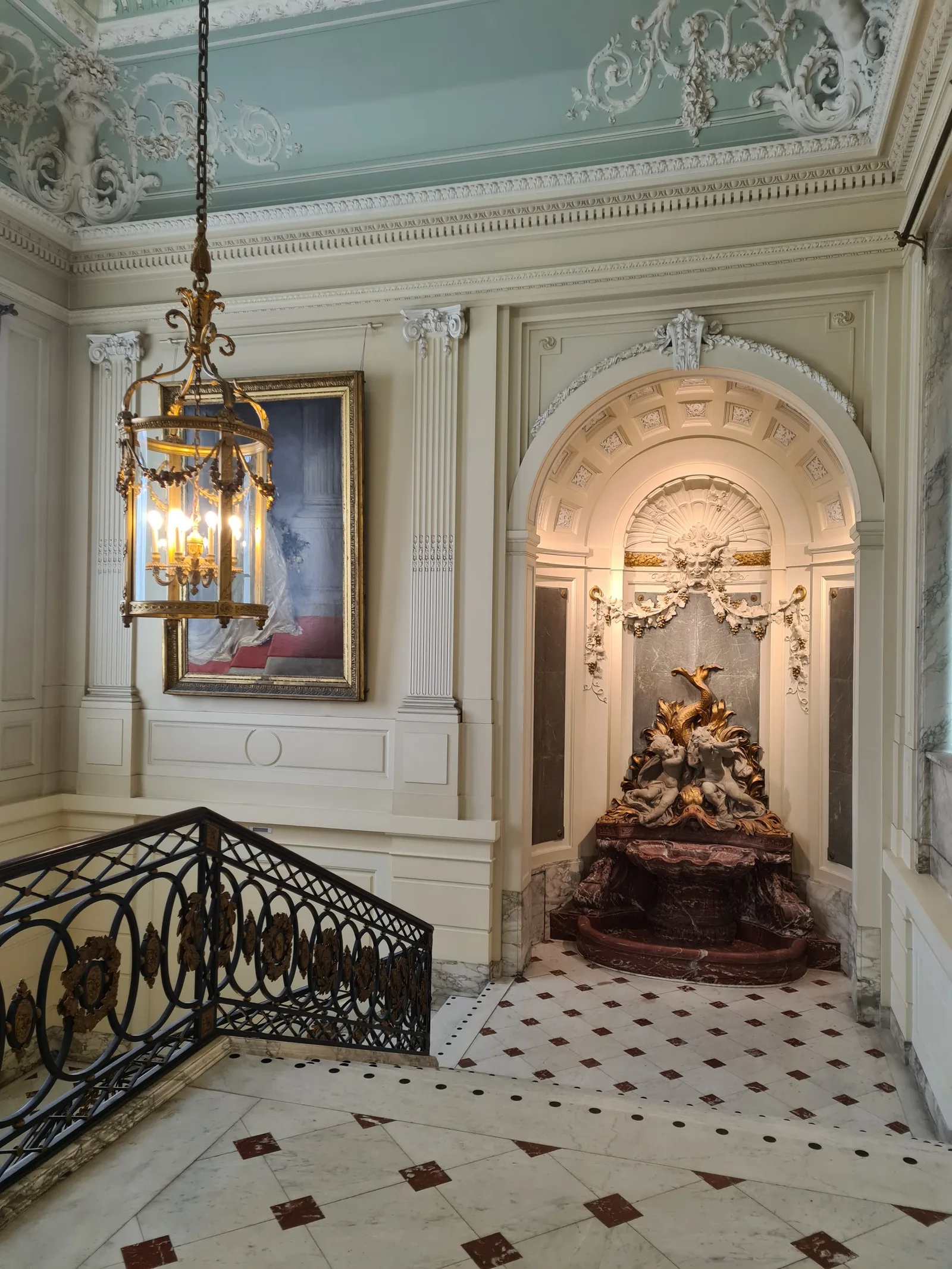 Interior at BELvue museum Brussels — travel photo