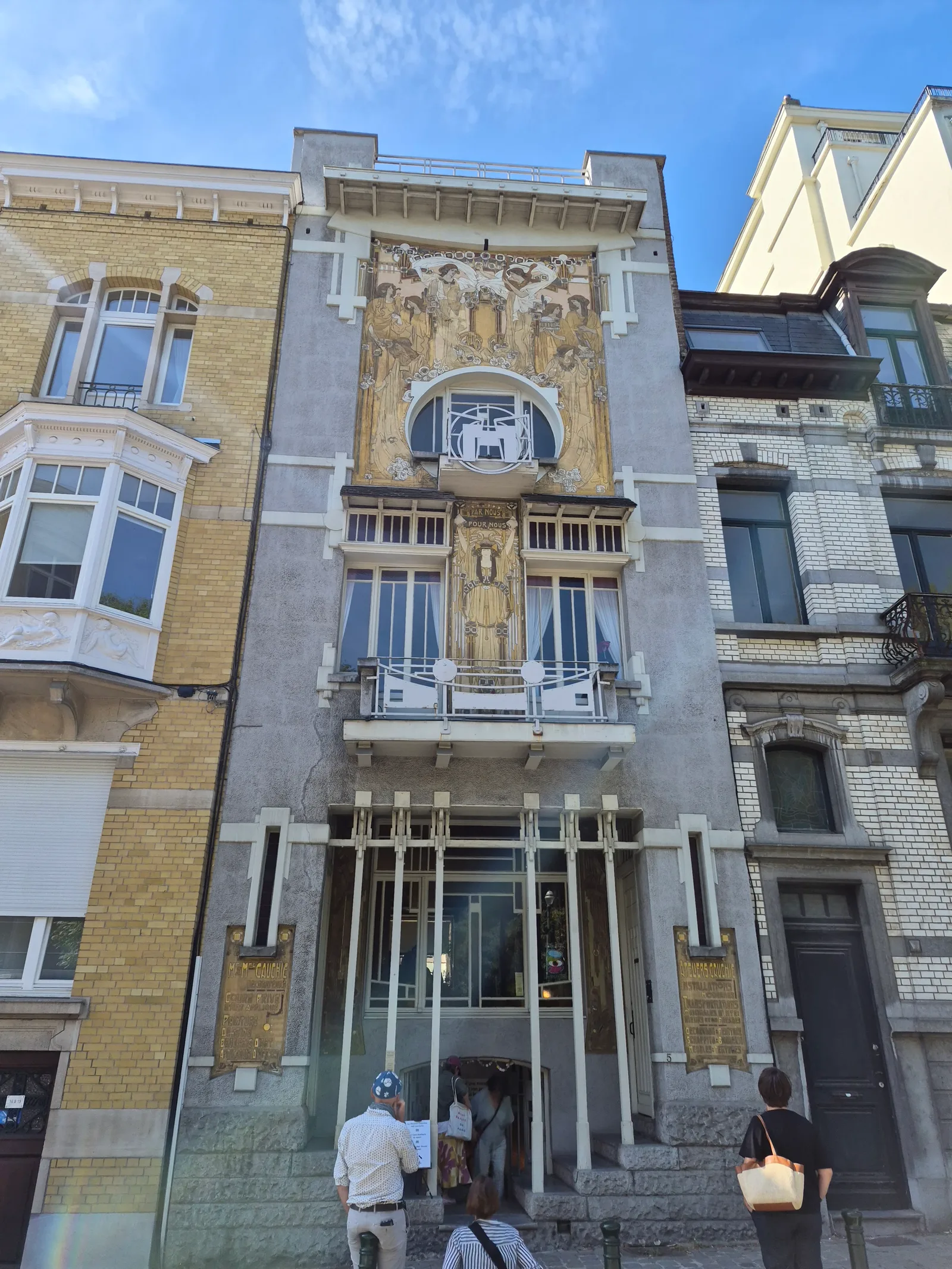 Main view at Cauchie House Brussels — travel photo