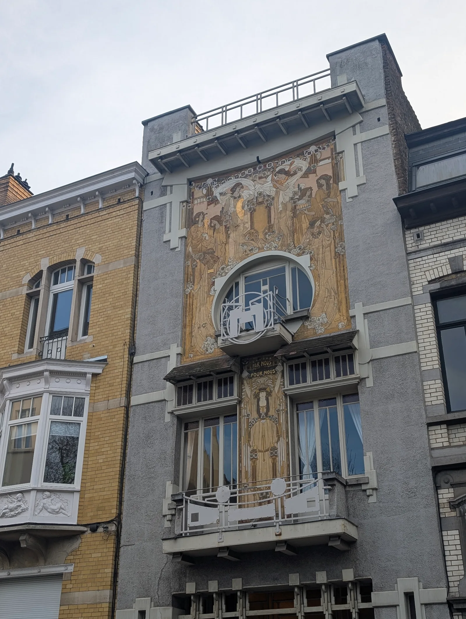 Interior at Cauchie House Brussels — travel photo