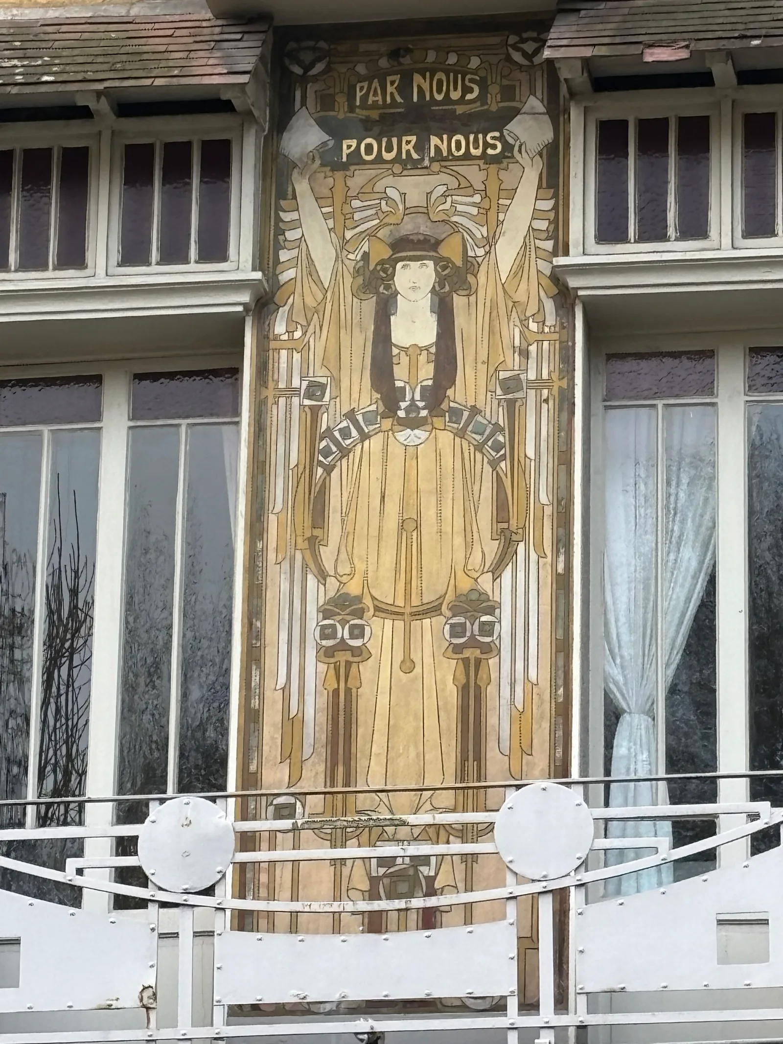 Atmosphere at Cauchie House Brussels — travel photo