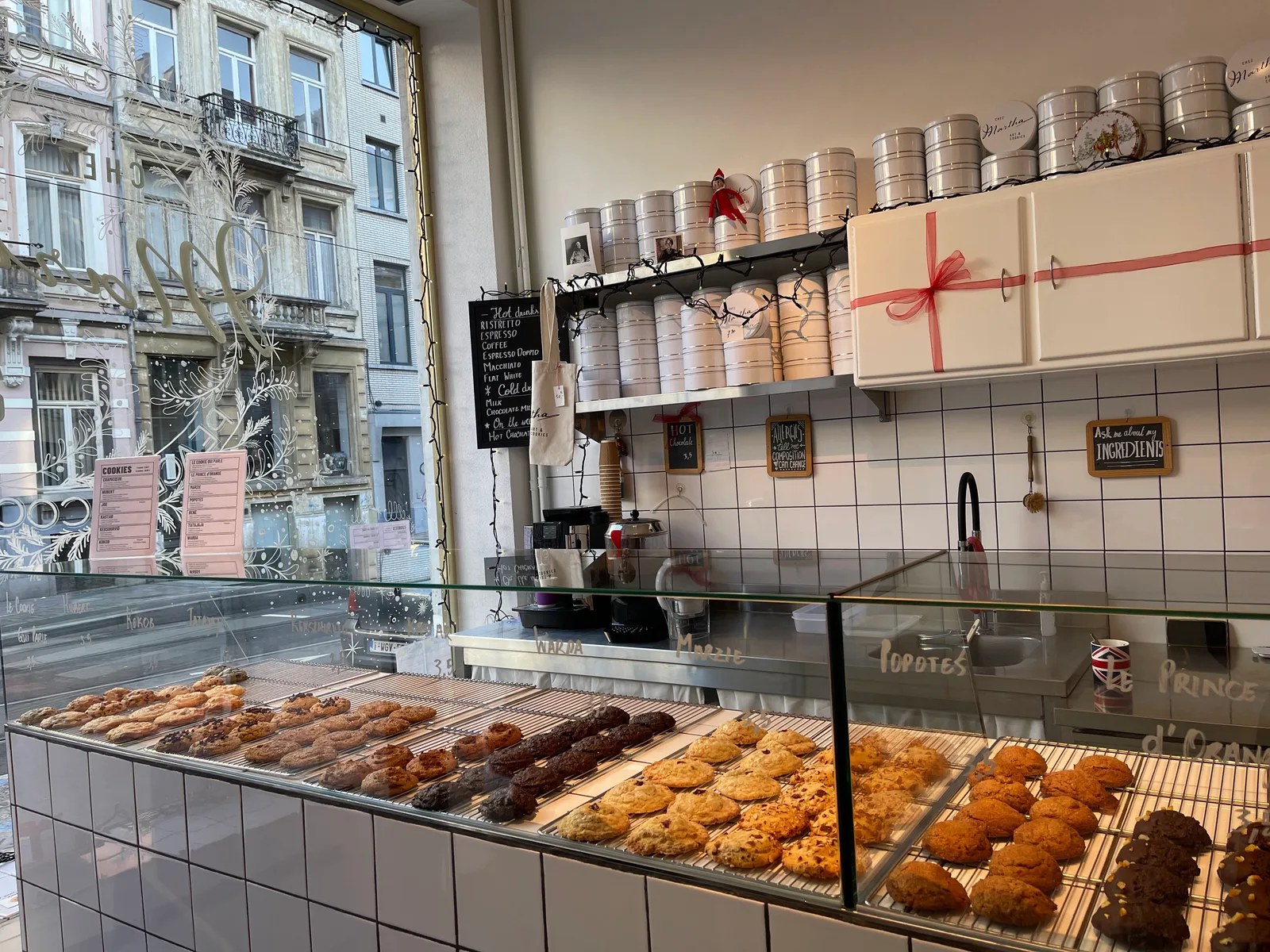 Main view at Chez Martha Brussels — travel photo