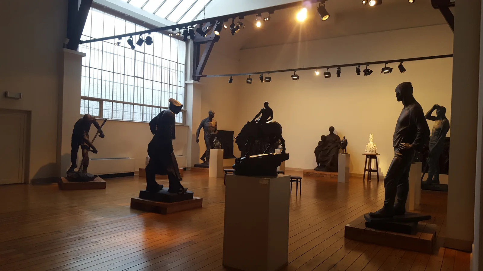 Interior at Constantin Meunier Museum Brussels — travel photo