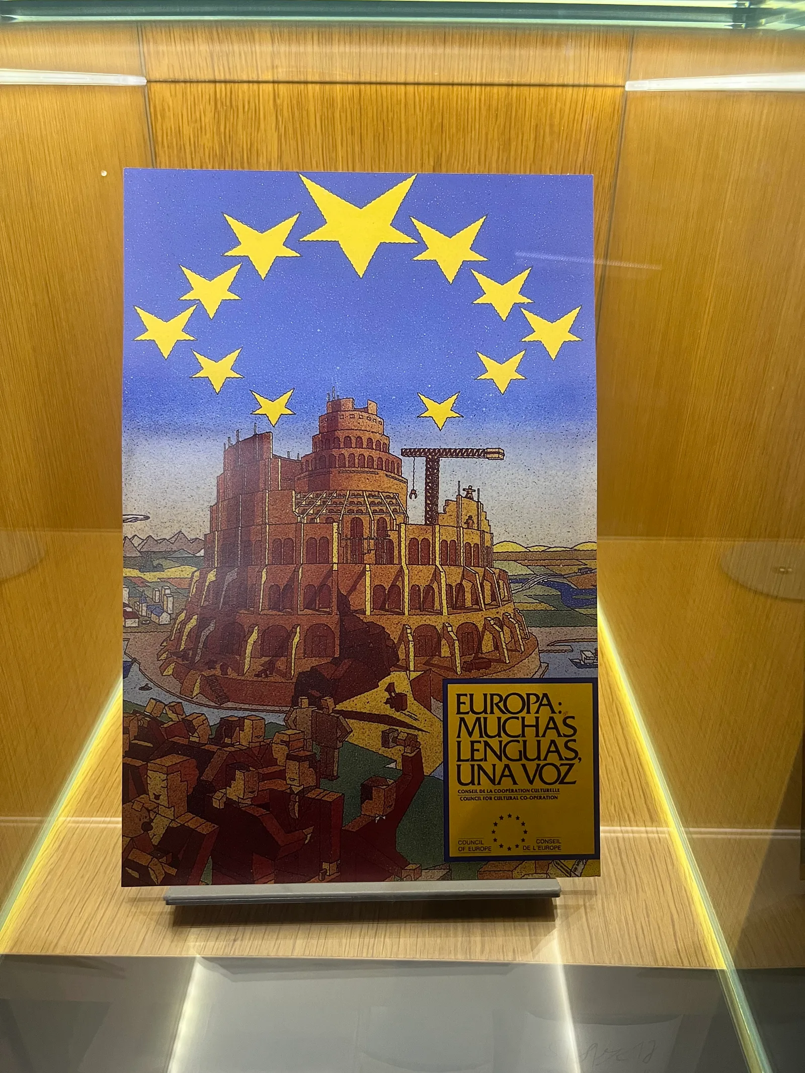 Interior at House of European History Brussels — travel photo