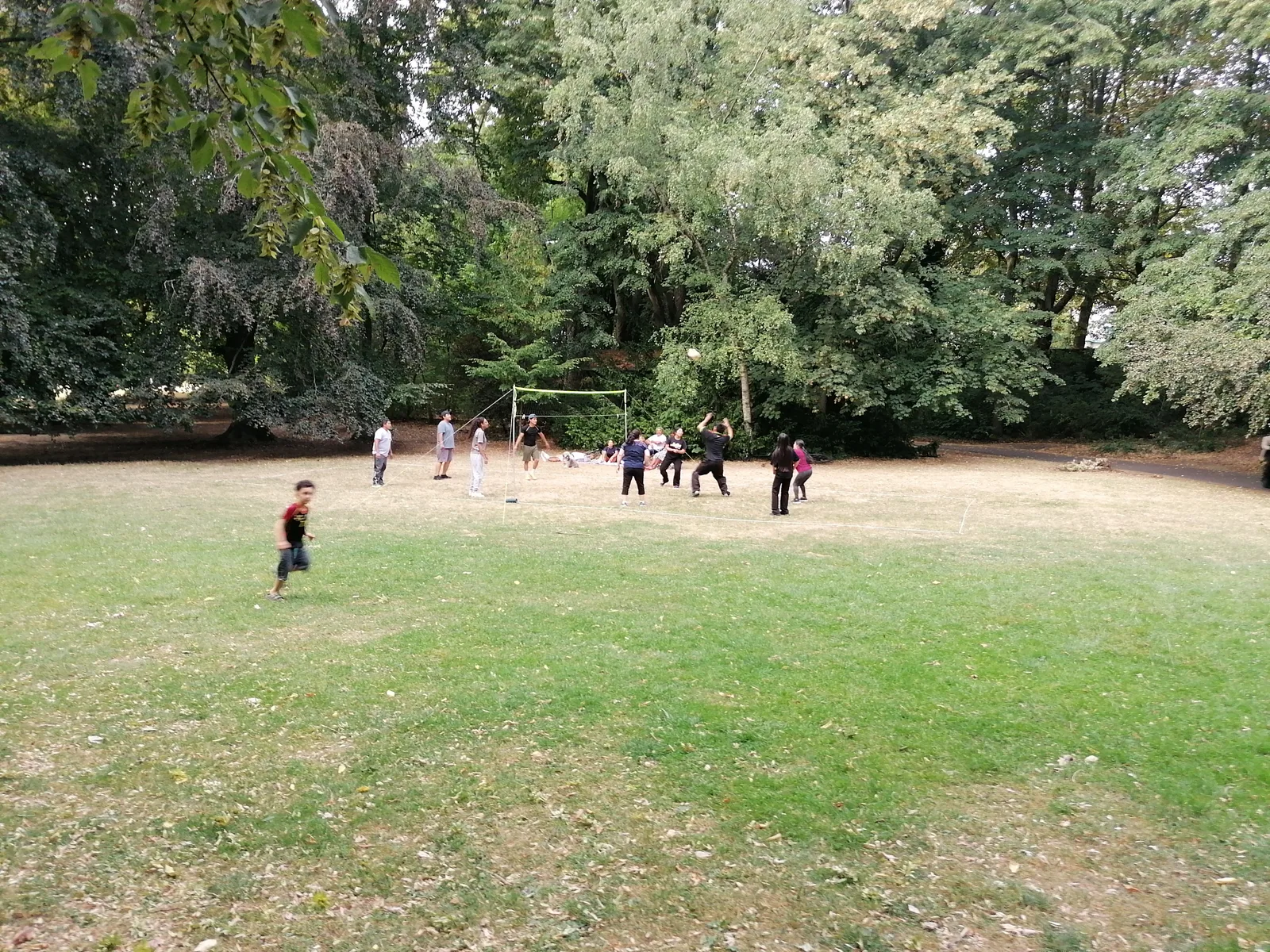 Main view at Josaphat Park Brussels — travel photo