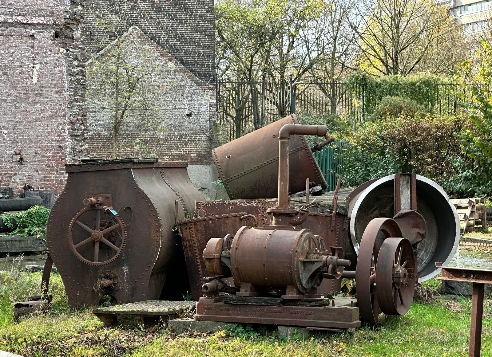 Interior at La Fonderie, Brussels Museum of Industry and Labour Brussels — travel photo