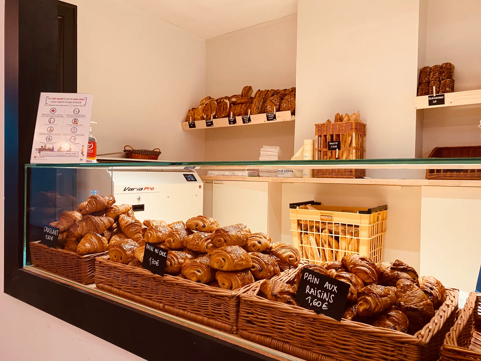 Details at Levain Brussels — travel photo