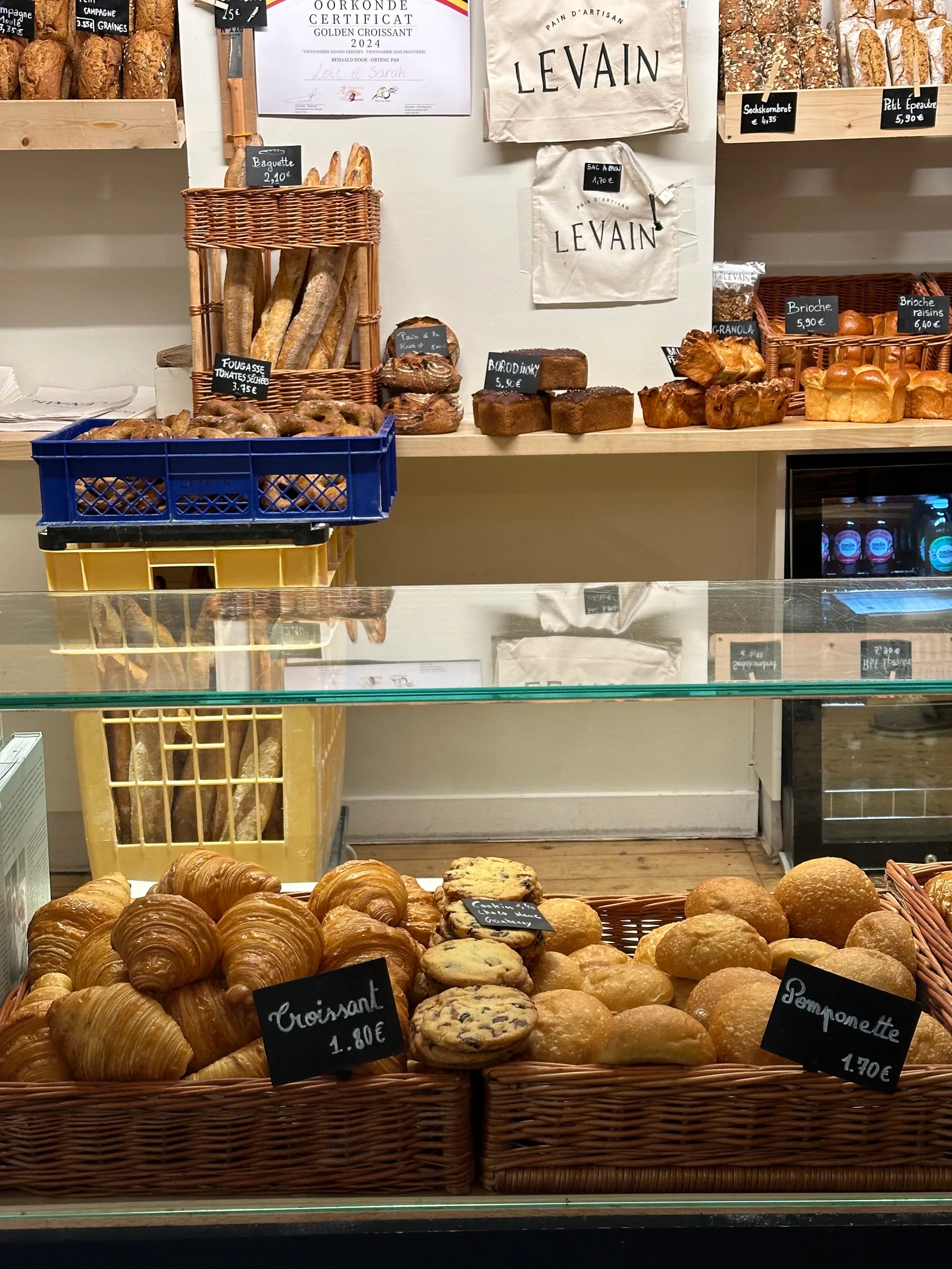 Atmosphere at Levain Brussels — travel photo