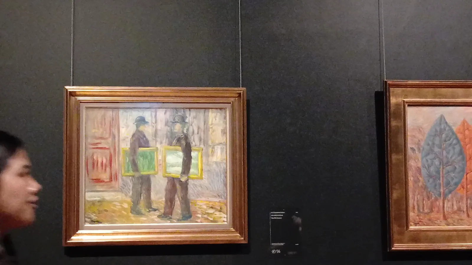 Details at Magritte Museum Brussels — travel photo